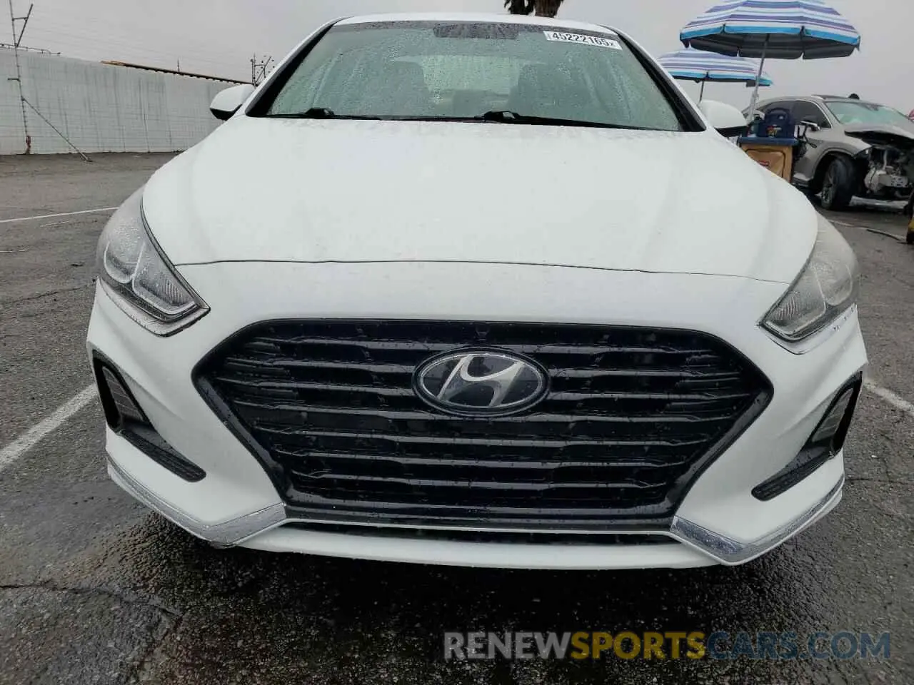 5 Фотография поврежденного автомобиля 5NPE24AFXKH803608 HYUNDAI SONATA 2019