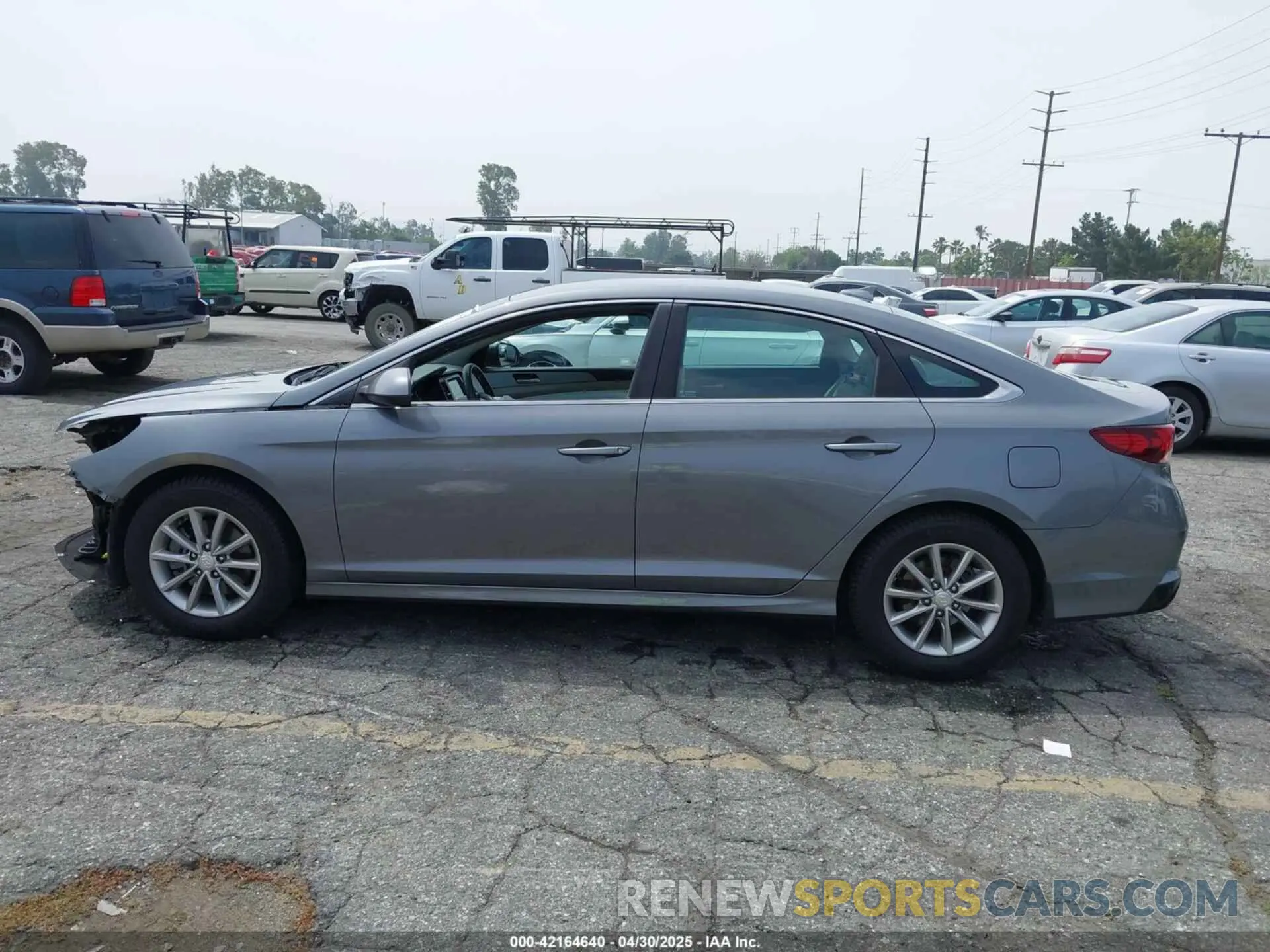 15 Фотография поврежденного автомобиля 5NPE24AFXKH814401 HYUNDAI SONATA 2019