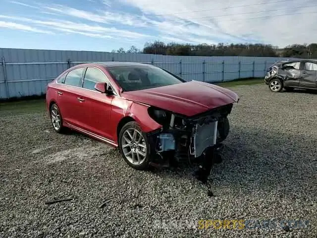 10 Photograph of a damaged car 5NPE34AB7KH766270 HYUNDAI SONATA 2019