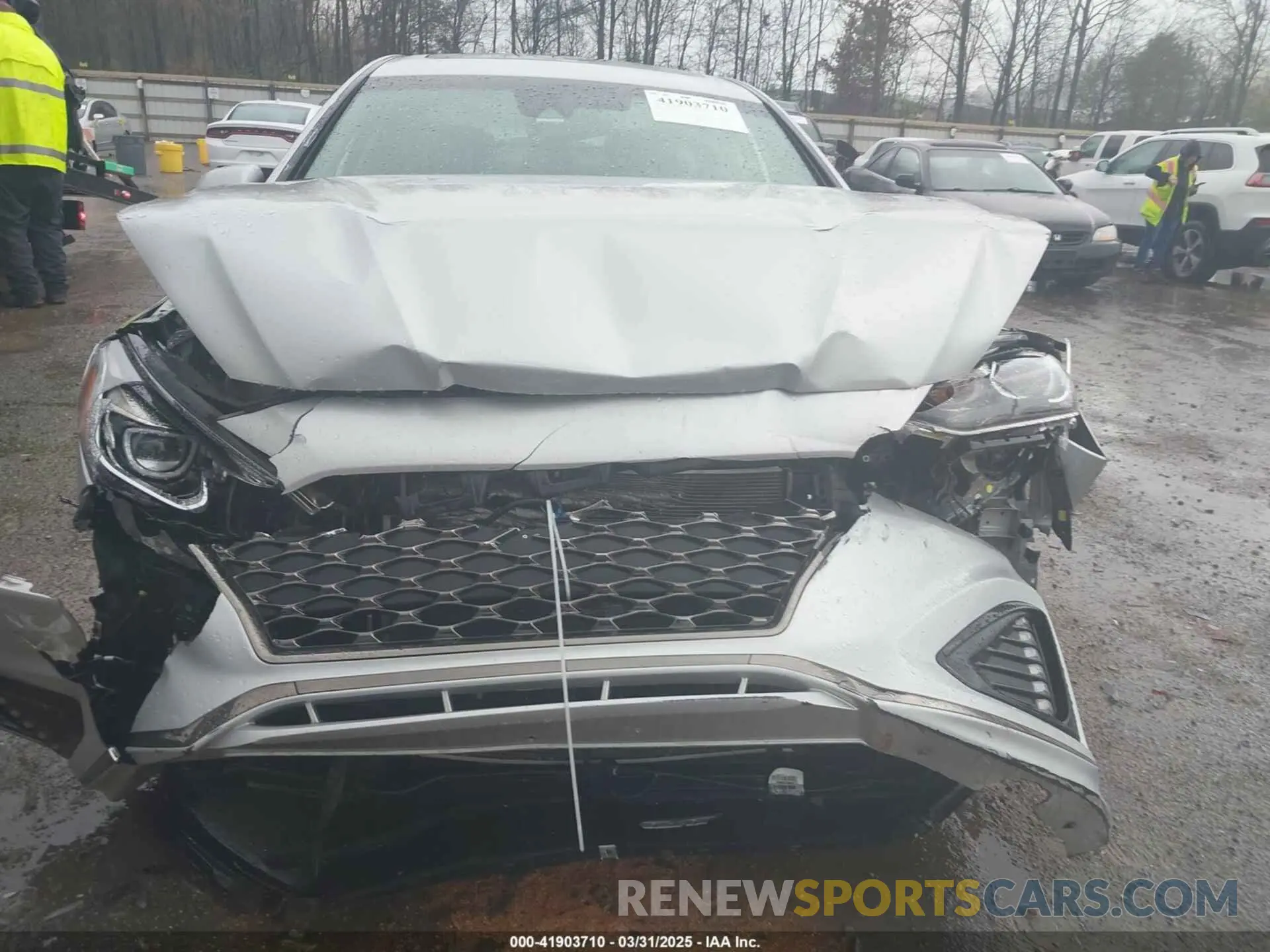 6 Photograph of a damaged car 5NPE34AF0KH729533 HYUNDAI SONATA 2019