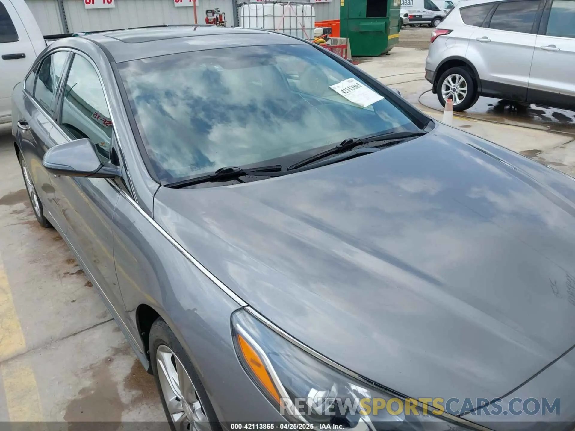 6 Фотография поврежденного автомобиля 5NPE34AF0KH821810 HYUNDAI SONATA 2019