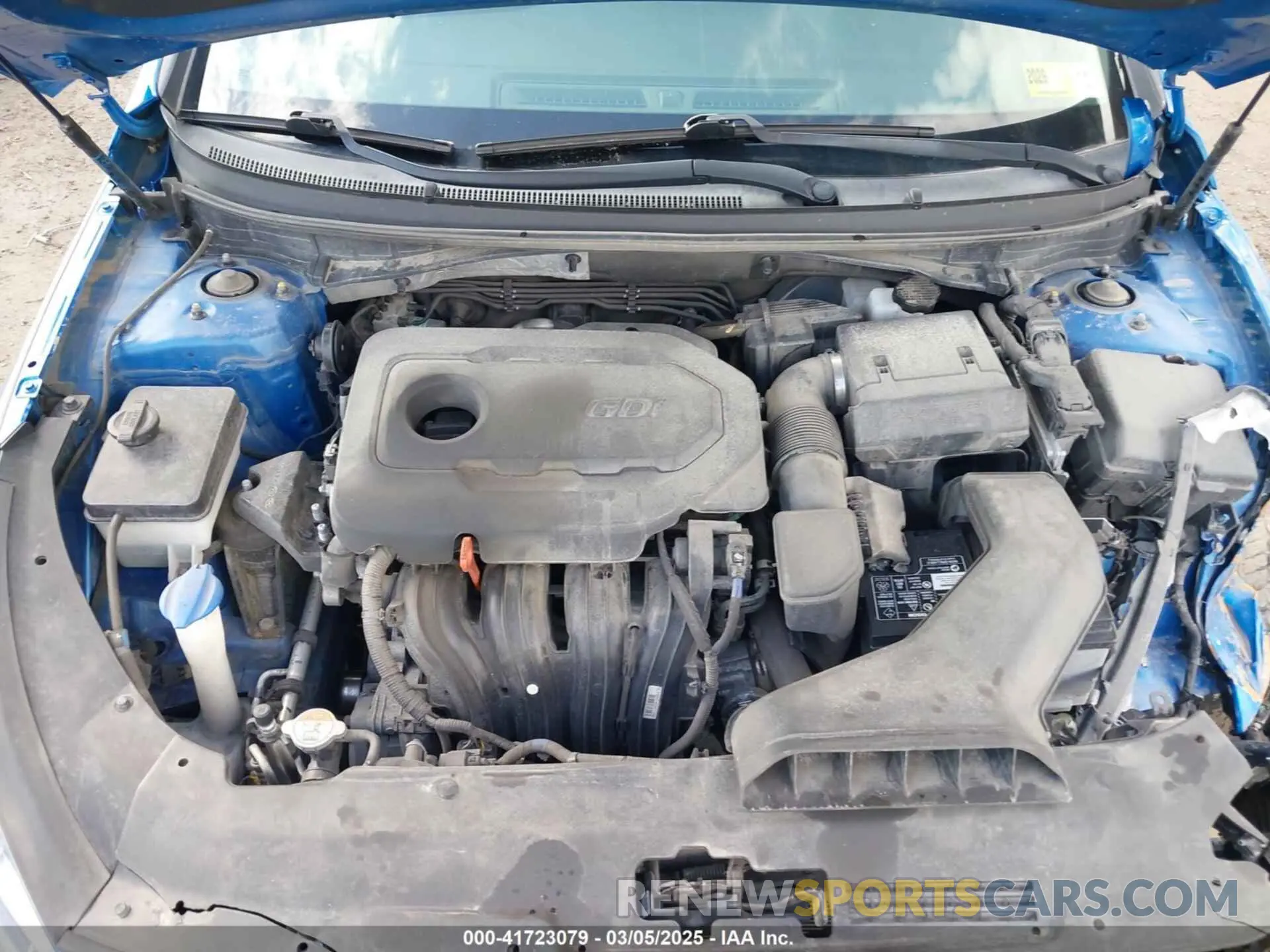 10 Photograph of a damaged car 5NPE34AF1KH736264 HYUNDAI SONATA 2019