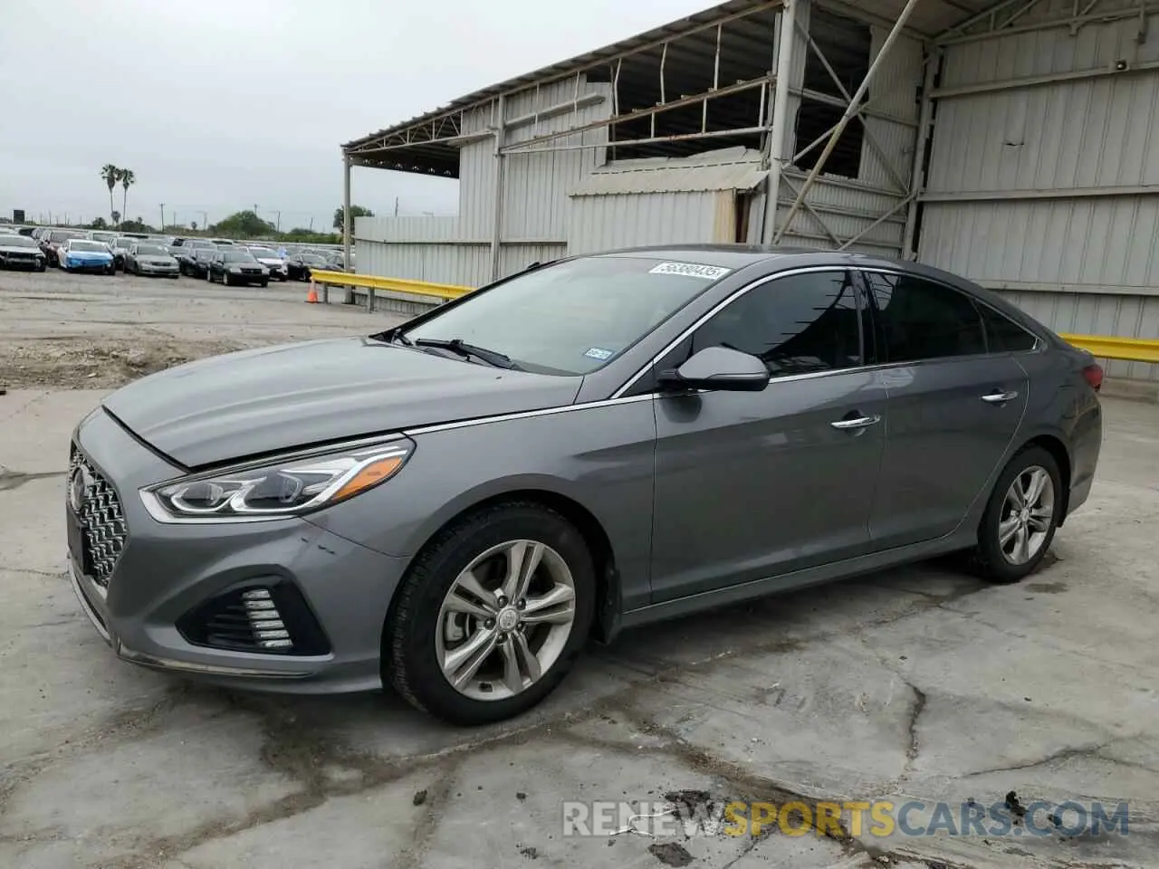 1 Photograph of a damaged car 5NPE34AF1KH808516 HYUNDAI SONATA 2019