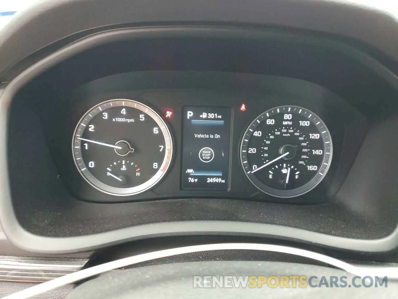 9 Photograph of a damaged car 5NPE34AF1KH808516 HYUNDAI SONATA 2019
