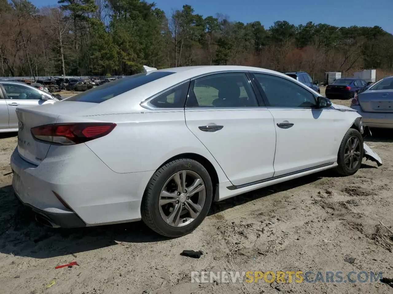 3 Фотография поврежденного автомобиля 5NPE34AF2KH740856 HYUNDAI SONATA 2019