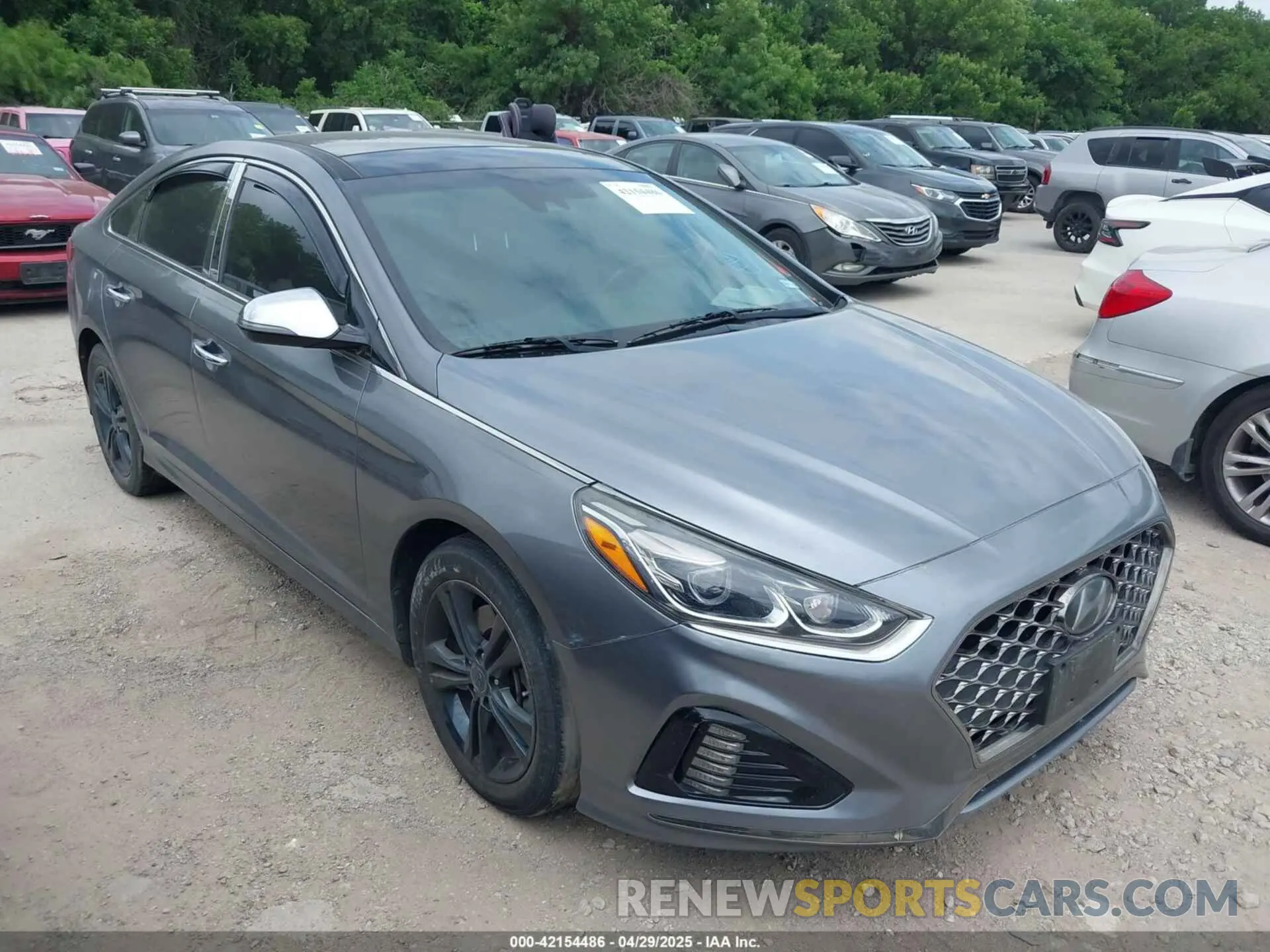 1 Фотография поврежденного автомобиля 5NPE34AF2KH743501 HYUNDAI SONATA 2019