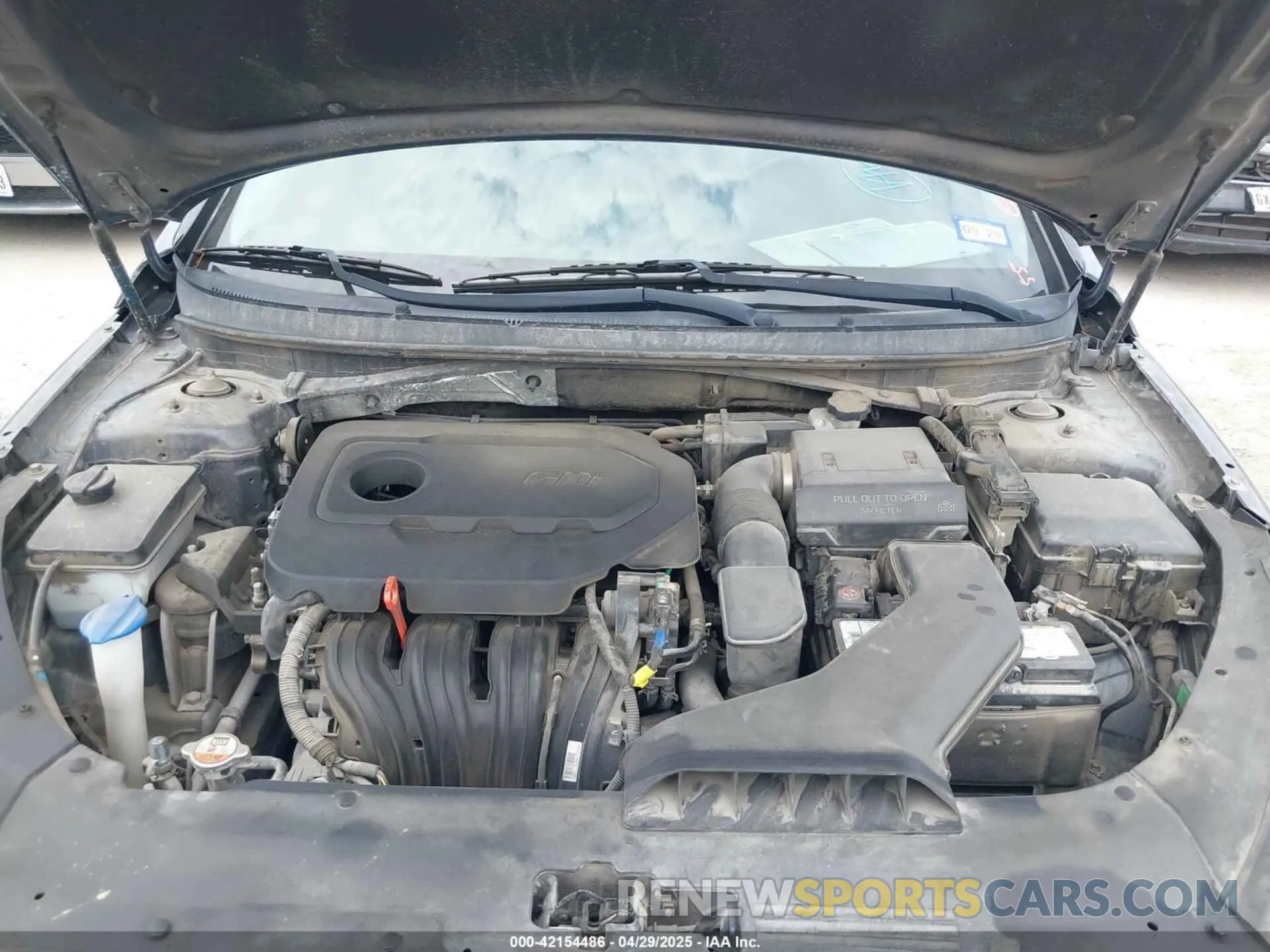 10 Фотография поврежденного автомобиля 5NPE34AF2KH743501 HYUNDAI SONATA 2019