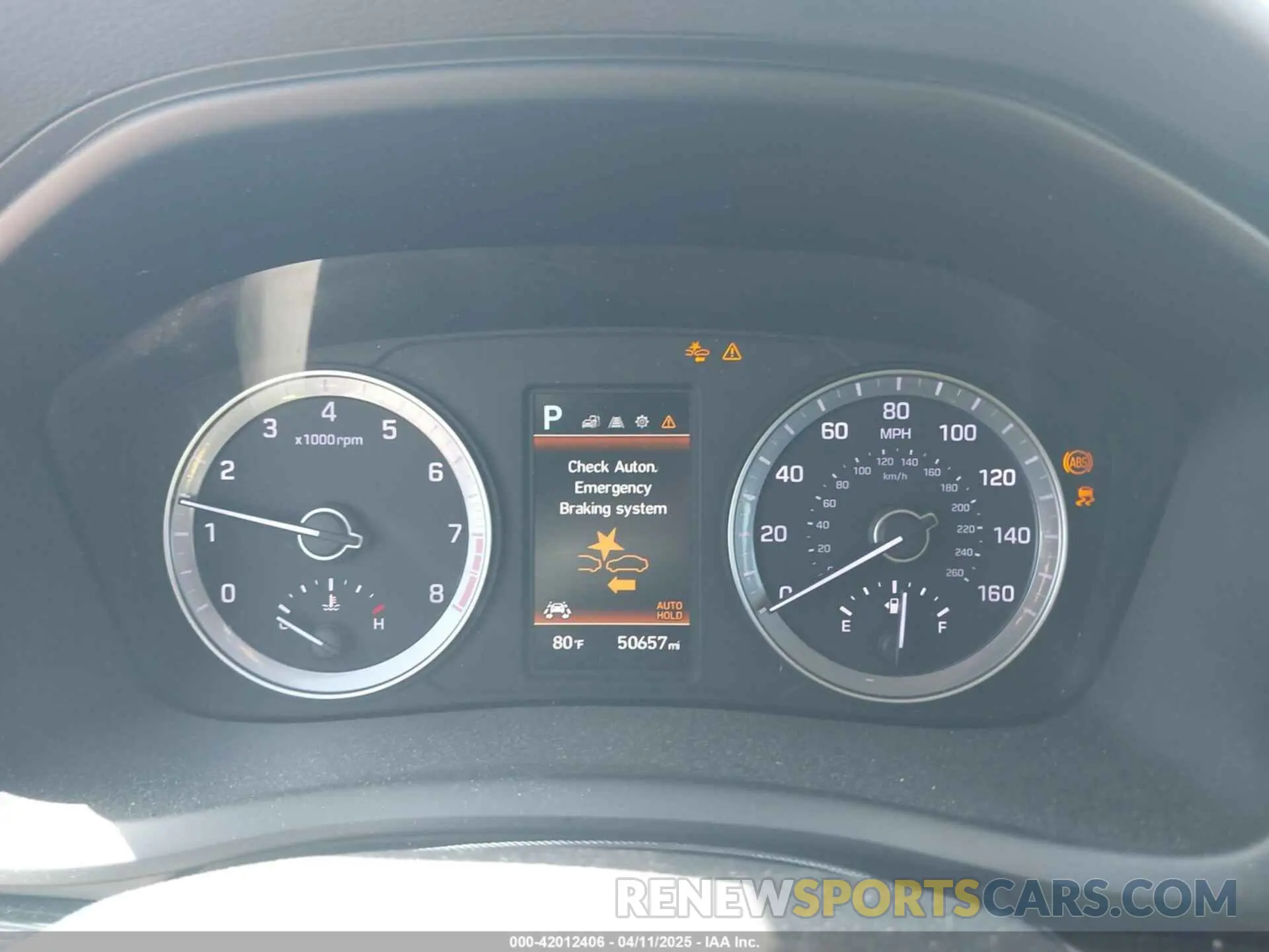 7 Фотография поврежденного автомобиля 5NPE34AF2KH757799 HYUNDAI SONATA 2019