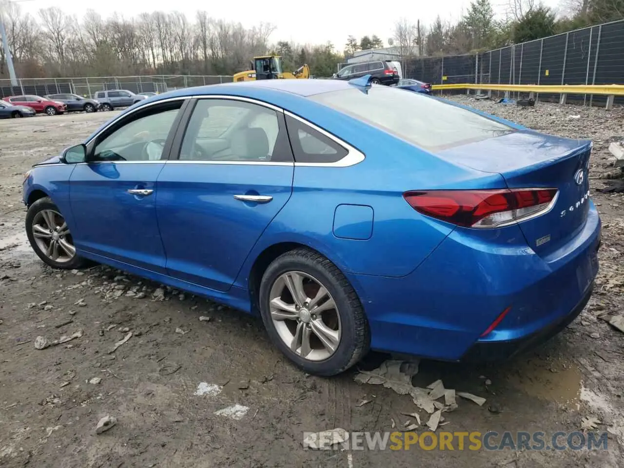 2 Photograph of a damaged car 5NPE34AF3KH748254 HYUNDAI SONATA 2019