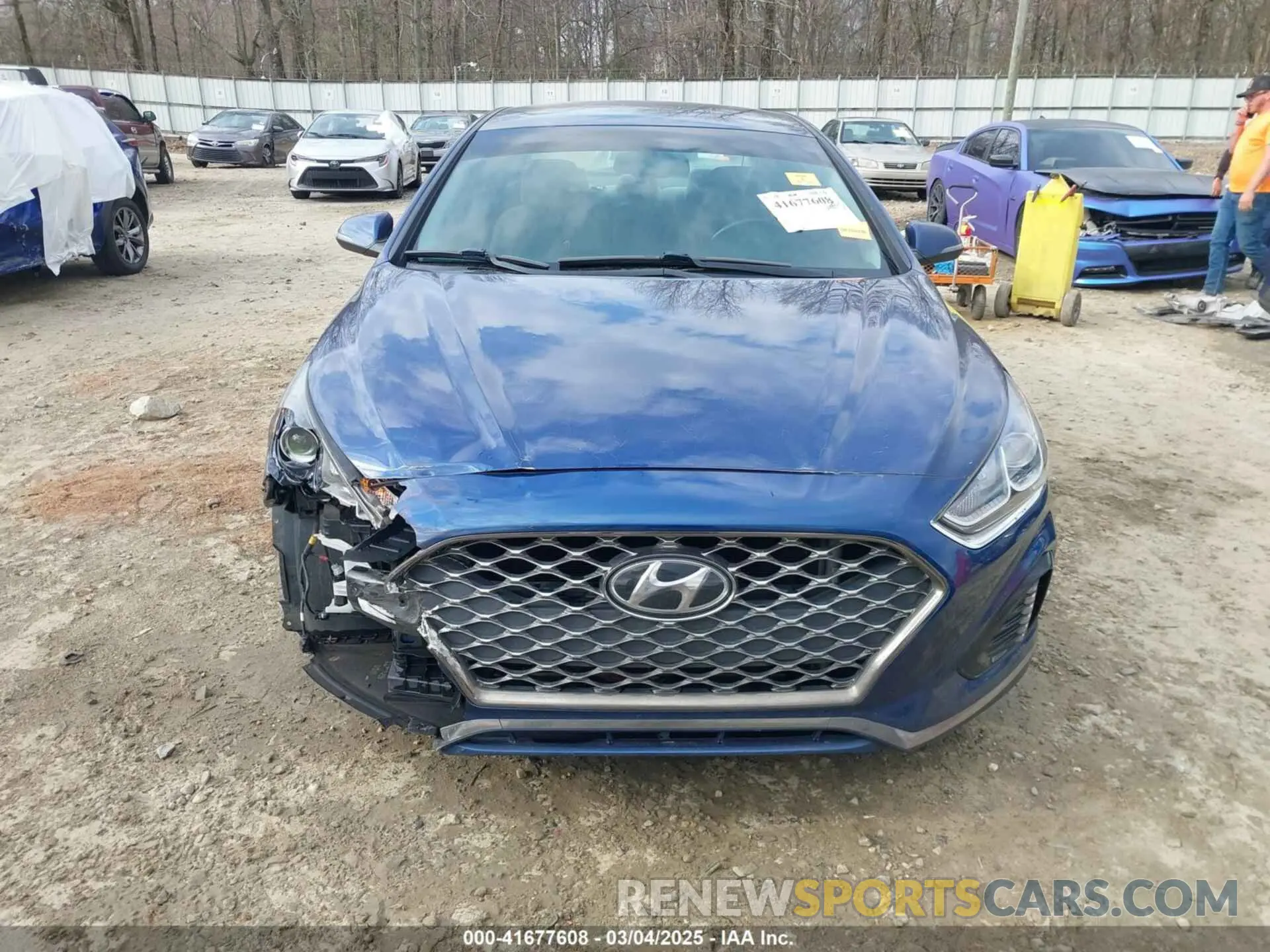 12 Photograph of a damaged car 5NPE34AF3KH766494 HYUNDAI SONATA 2019
