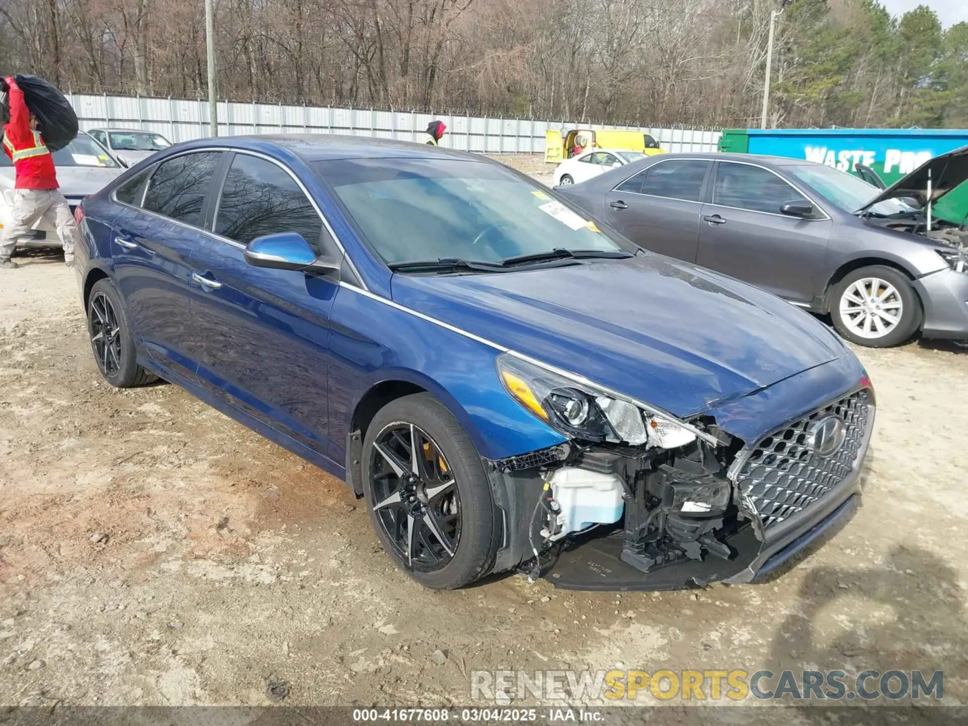 6 Photograph of a damaged car 5NPE34AF3KH766494 HYUNDAI SONATA 2019