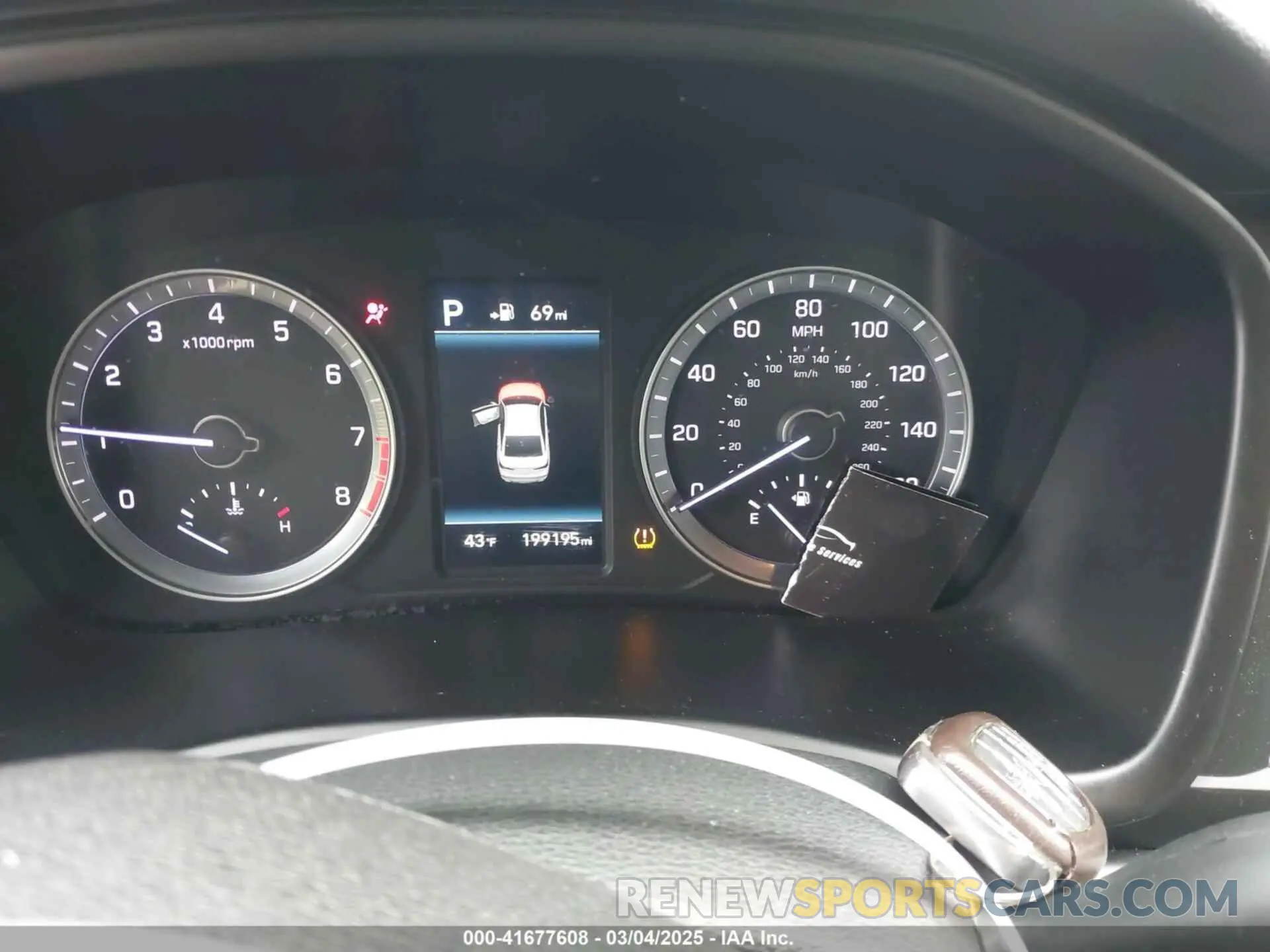 7 Photograph of a damaged car 5NPE34AF3KH766494 HYUNDAI SONATA 2019