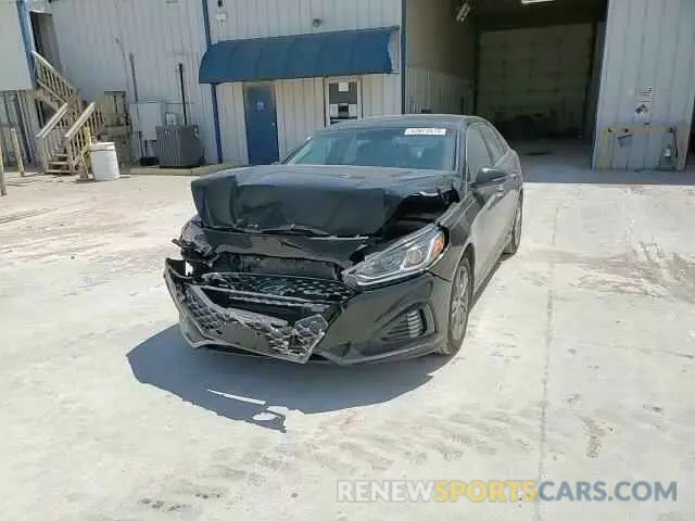 11 Photograph of a damaged car 5NPE34AF4KH802015 HYUNDAI SONATA 2019