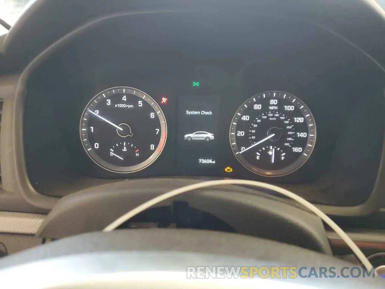 9 Photograph of a damaged car 5NPE34AF4KH802015 HYUNDAI SONATA 2019