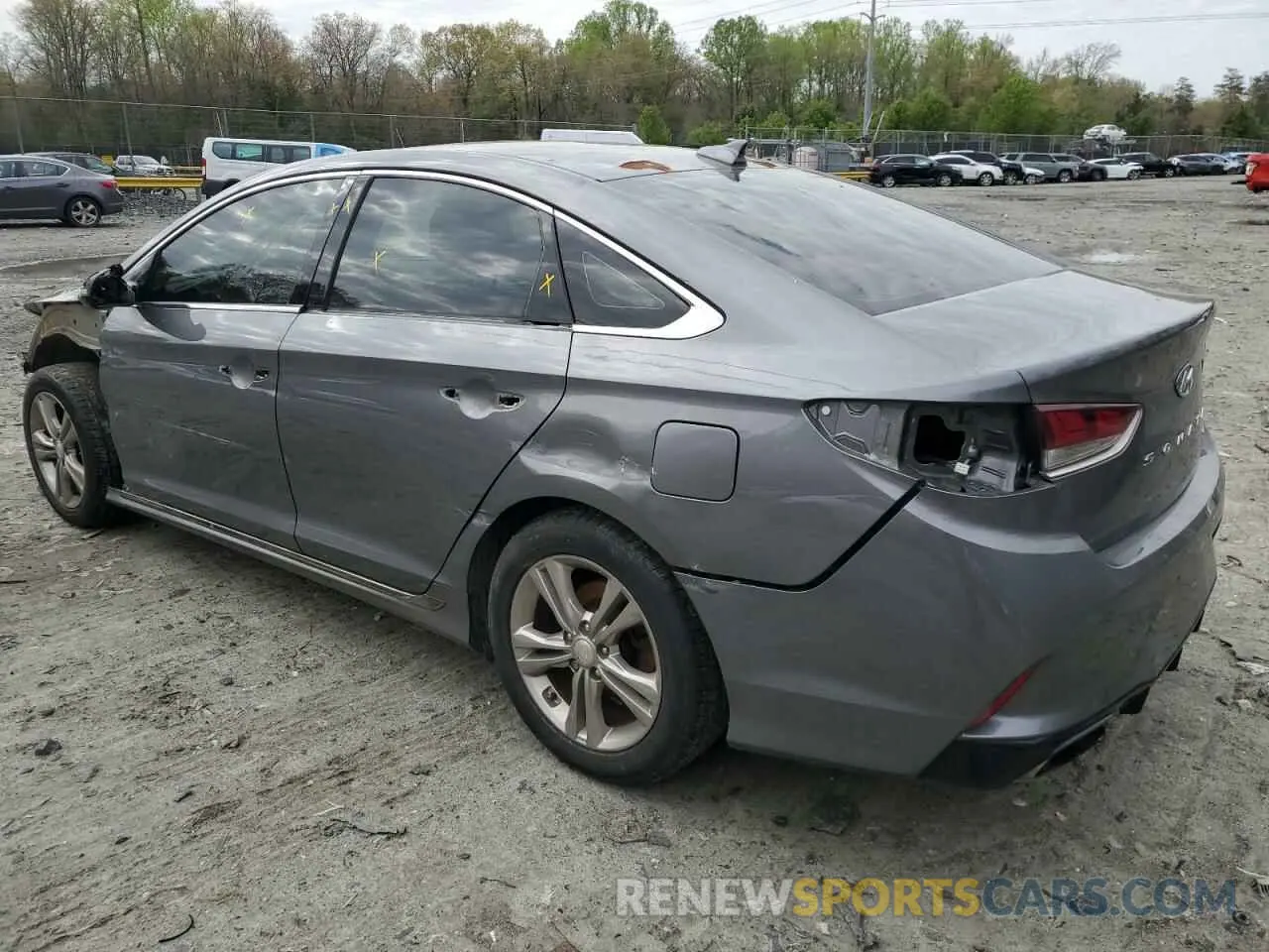 2 Photograph of a damaged car 5NPE34AF4KH816092 HYUNDAI SONATA 2019