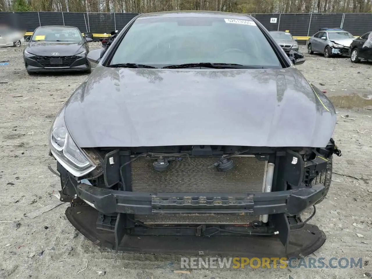 5 Photograph of a damaged car 5NPE34AF4KH816092 HYUNDAI SONATA 2019