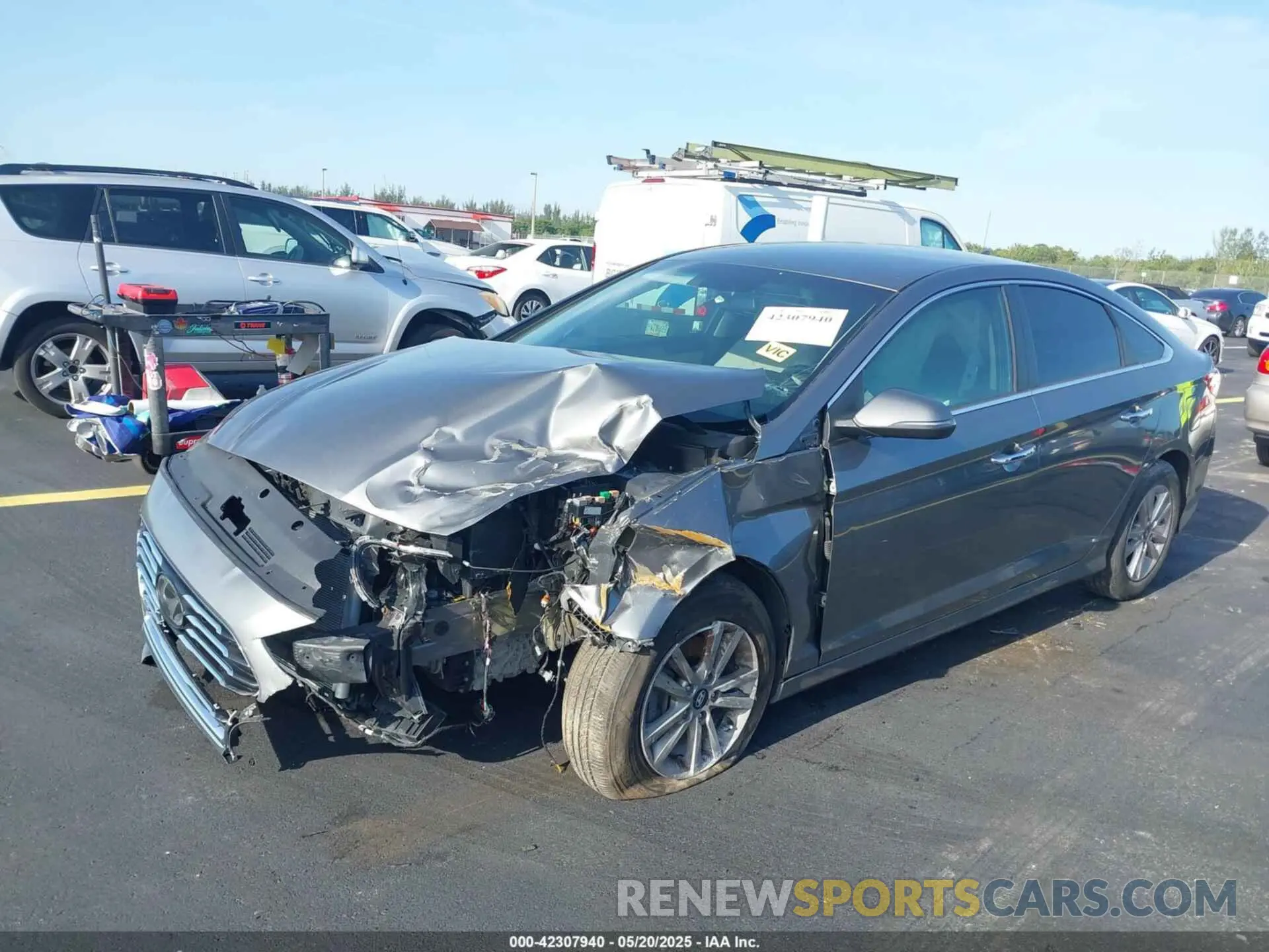 2 Фотография поврежденного автомобиля 5NPE34AF5KH789159 HYUNDAI SONATA 2019