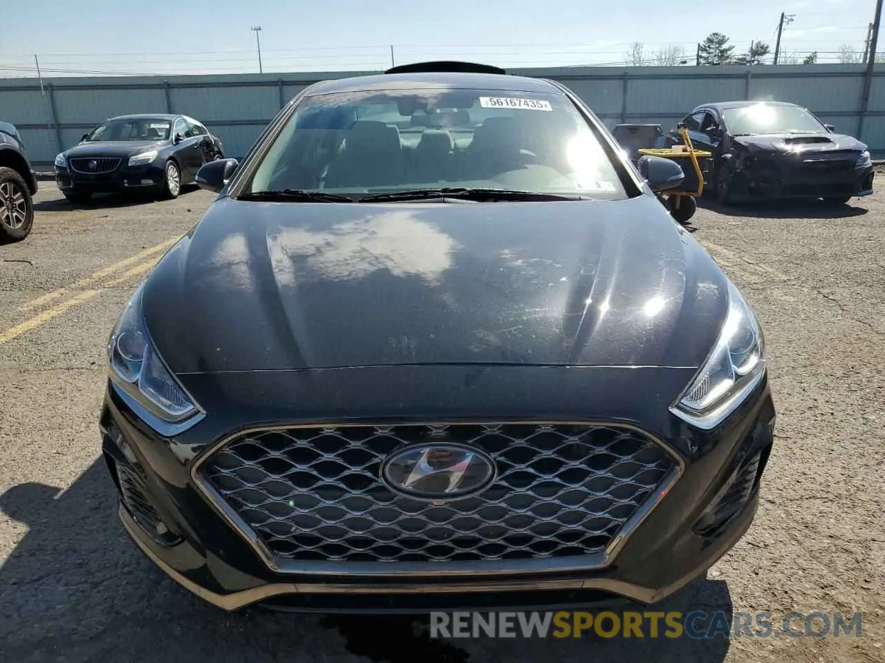 5 Photograph of a damaged car 5NPE34AF5KH794748 HYUNDAI SONATA 2019