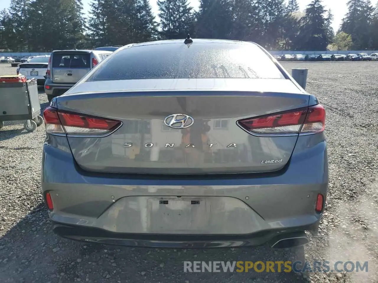6 Фотография поврежденного автомобиля 5NPE34AF5KH808518 HYUNDAI SONATA 2019