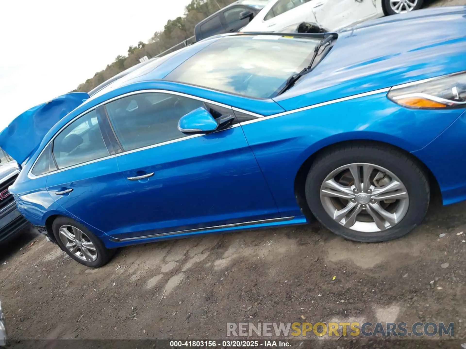 14 Photograph of a damaged car 5NPE34AF6KH736888 HYUNDAI SONATA 2019