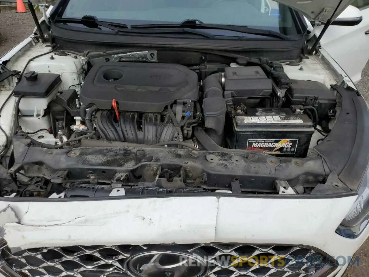 11 Фотография поврежденного автомобиля 5NPE34AF6KH747745 HYUNDAI SONATA 2019