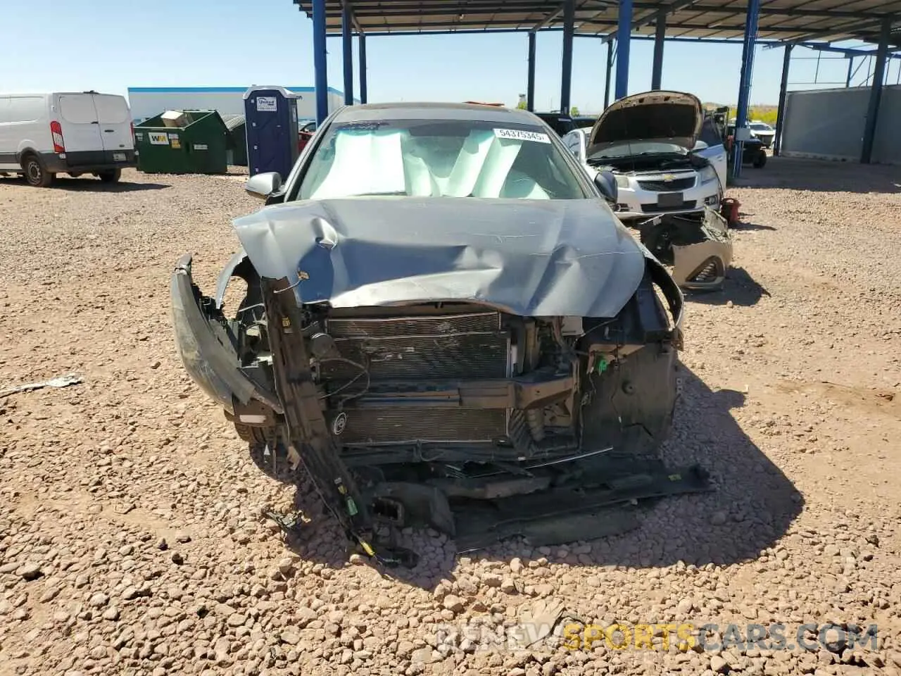 5 Photograph of a damaged car 5NPE34AF6KH750340 HYUNDAI SONATA 2019