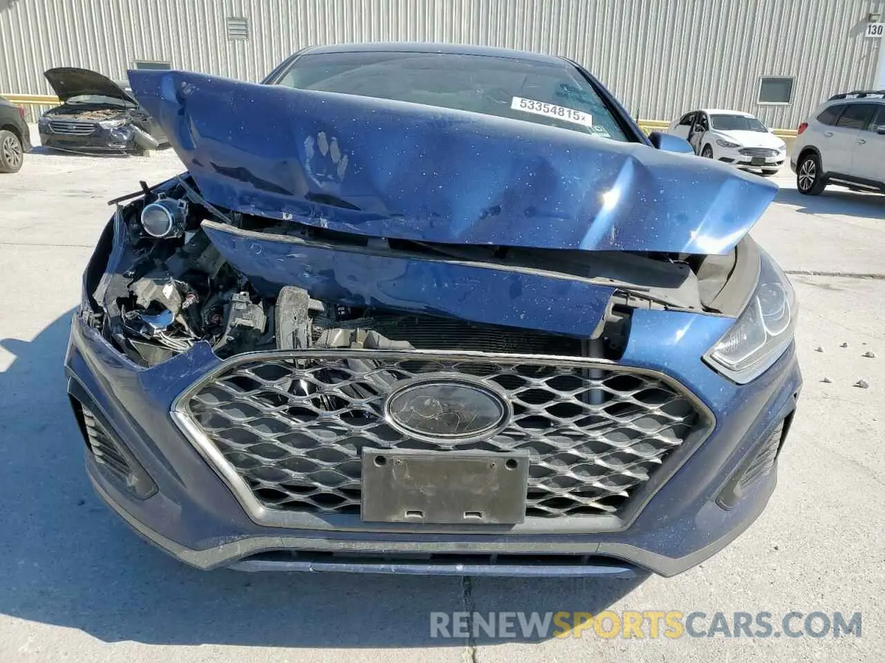 5 Photograph of a damaged car 5NPE34AF6KH764142 HYUNDAI SONATA 2019