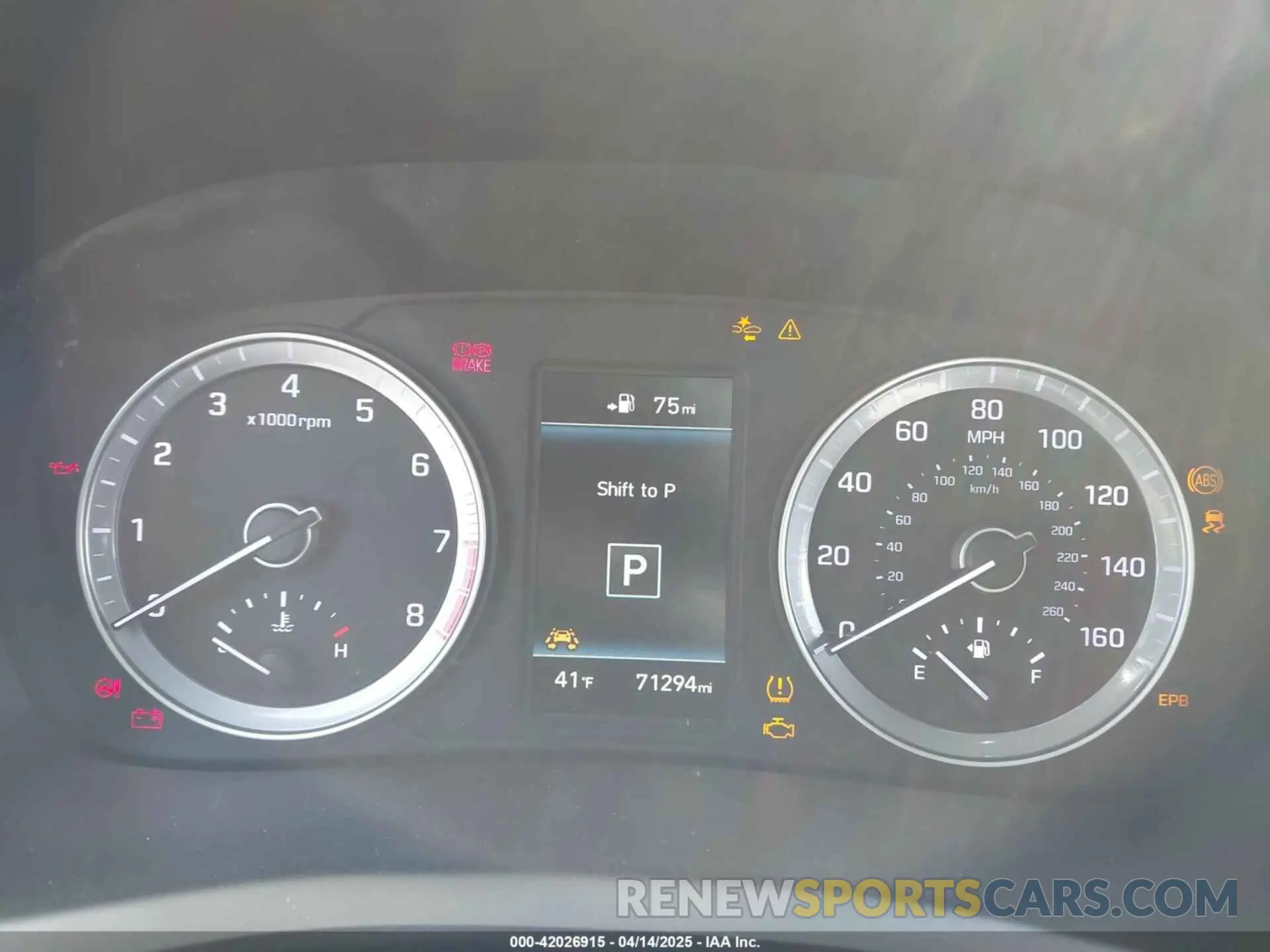 7 Photograph of a damaged car 5NPE34AF7KH781838 HYUNDAI SONATA 2019