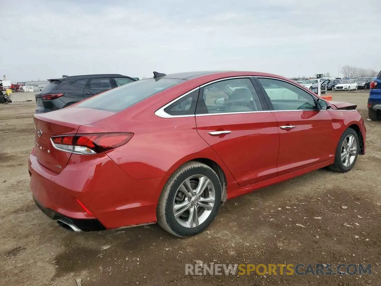 3 Photograph of a damaged car 5NPE34AF8KH732308 HYUNDAI SONATA 2019