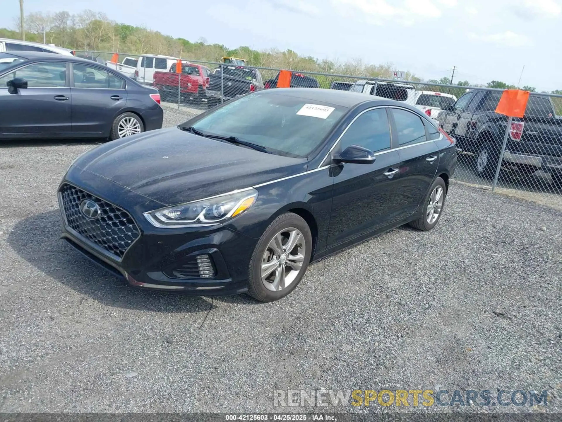 2 Photograph of a damaged car 5NPE34AF8KH739419 HYUNDAI SONATA 2019
