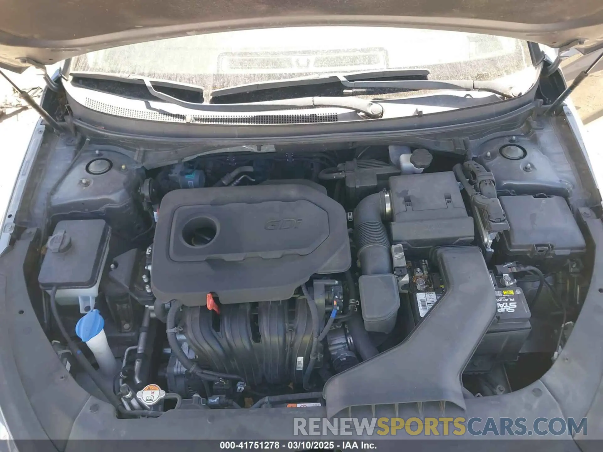 10 Photograph of a damaged car 5NPE34AF8KH751764 HYUNDAI SONATA 2019