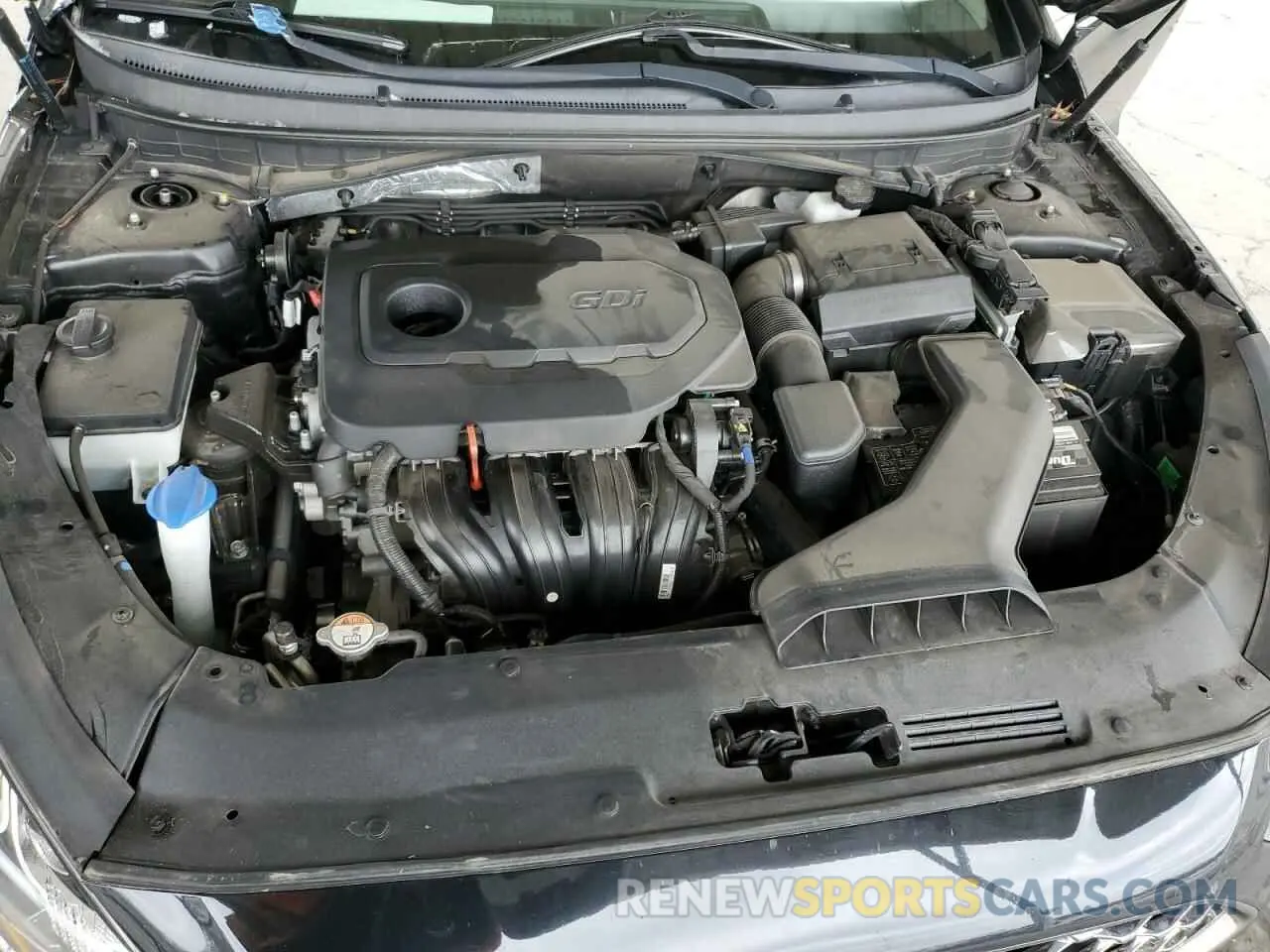 13 Photograph of a damaged car 5NPE34AF8KH803572 HYUNDAI SONATA 2019