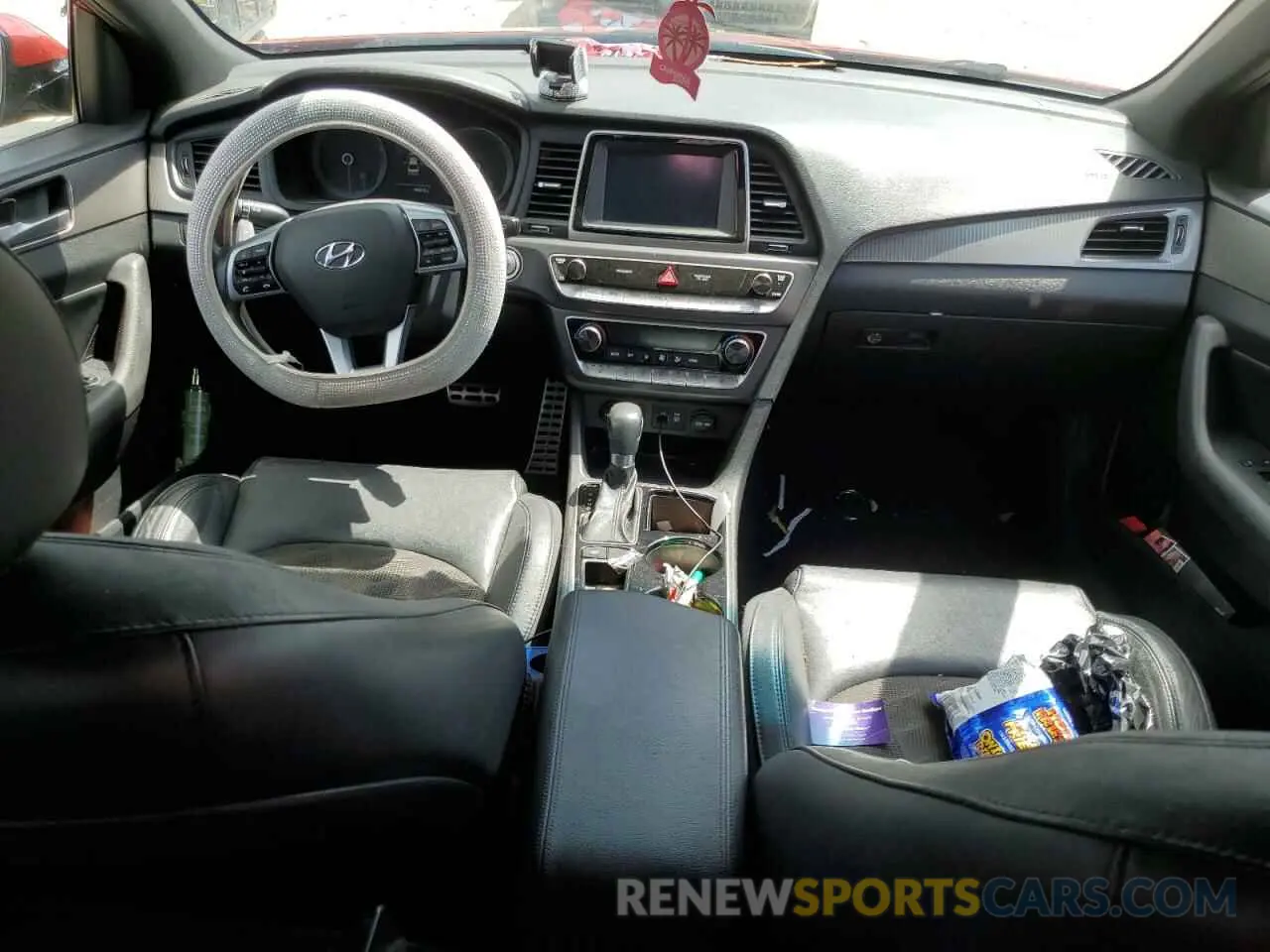 8 Фотография поврежденного автомобиля 5NPE34AF8KH808447 HYUNDAI SONATA 2019