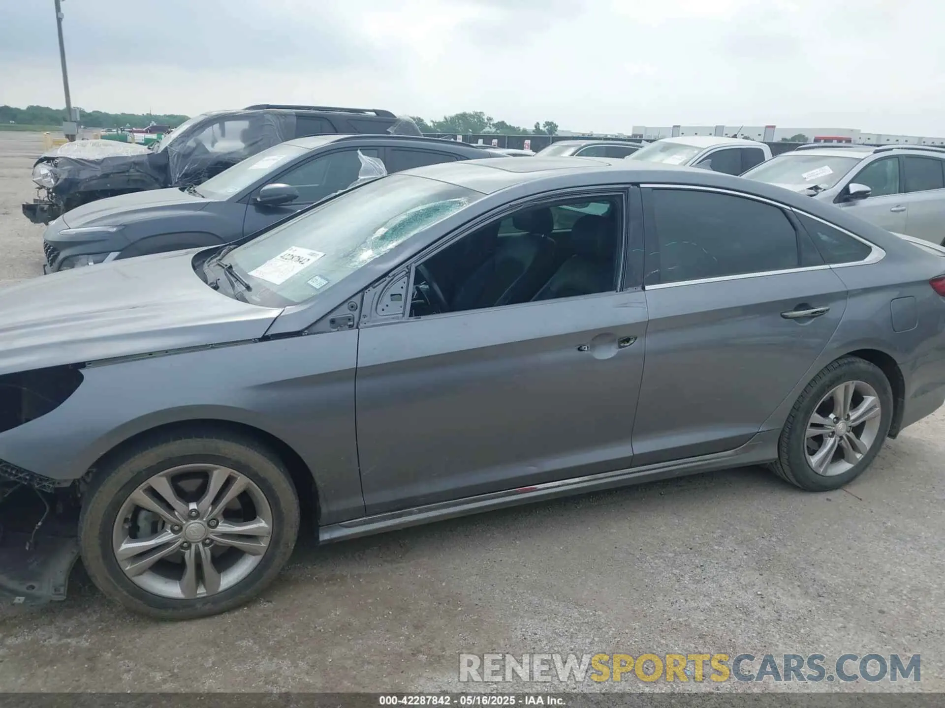14 Photograph of a damaged car 5NPE34AF9KH767097 HYUNDAI SONATA 2019
