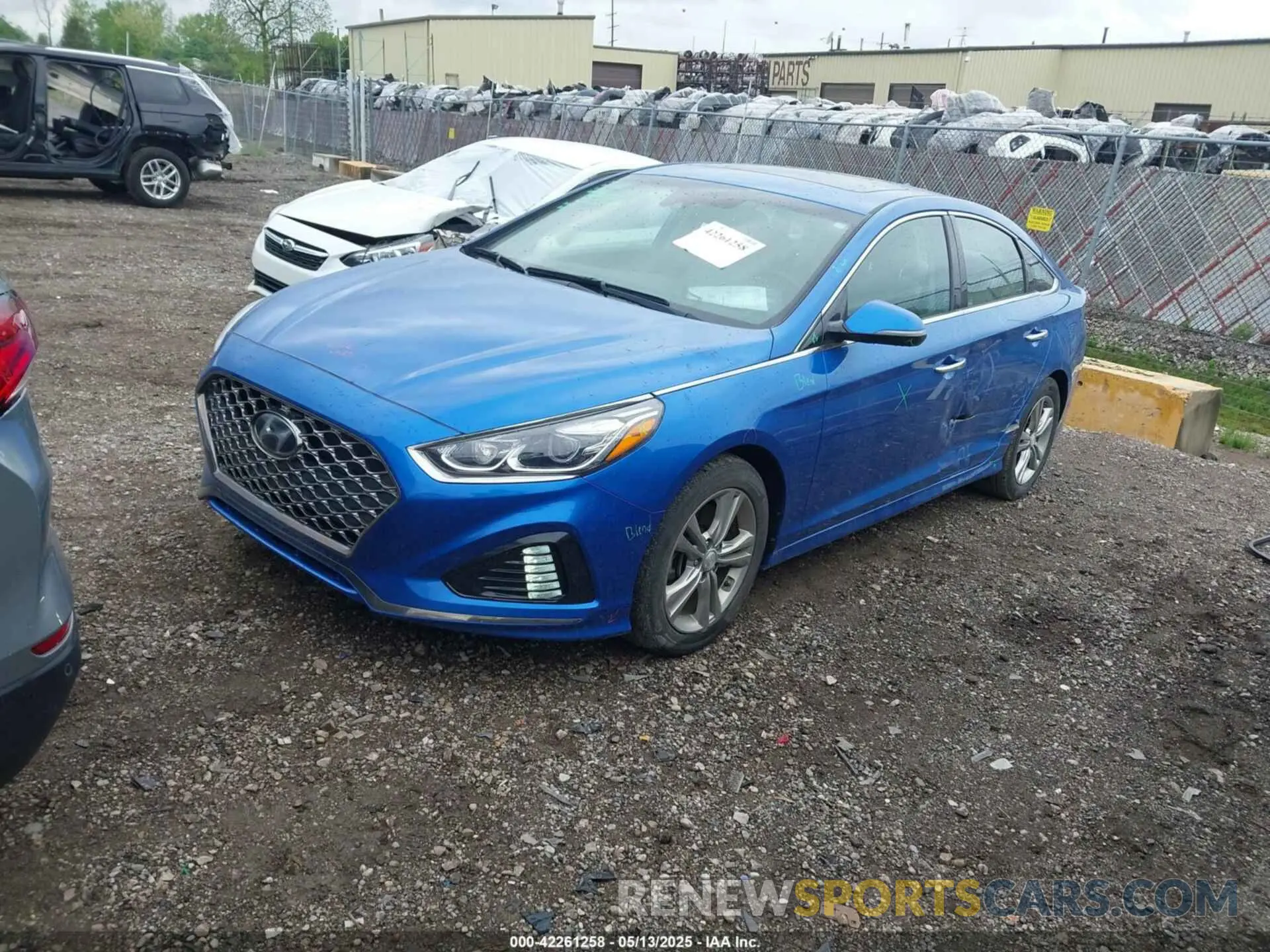 2 Photograph of a damaged car 5NPE34AF9KH776723 HYUNDAI SONATA 2019