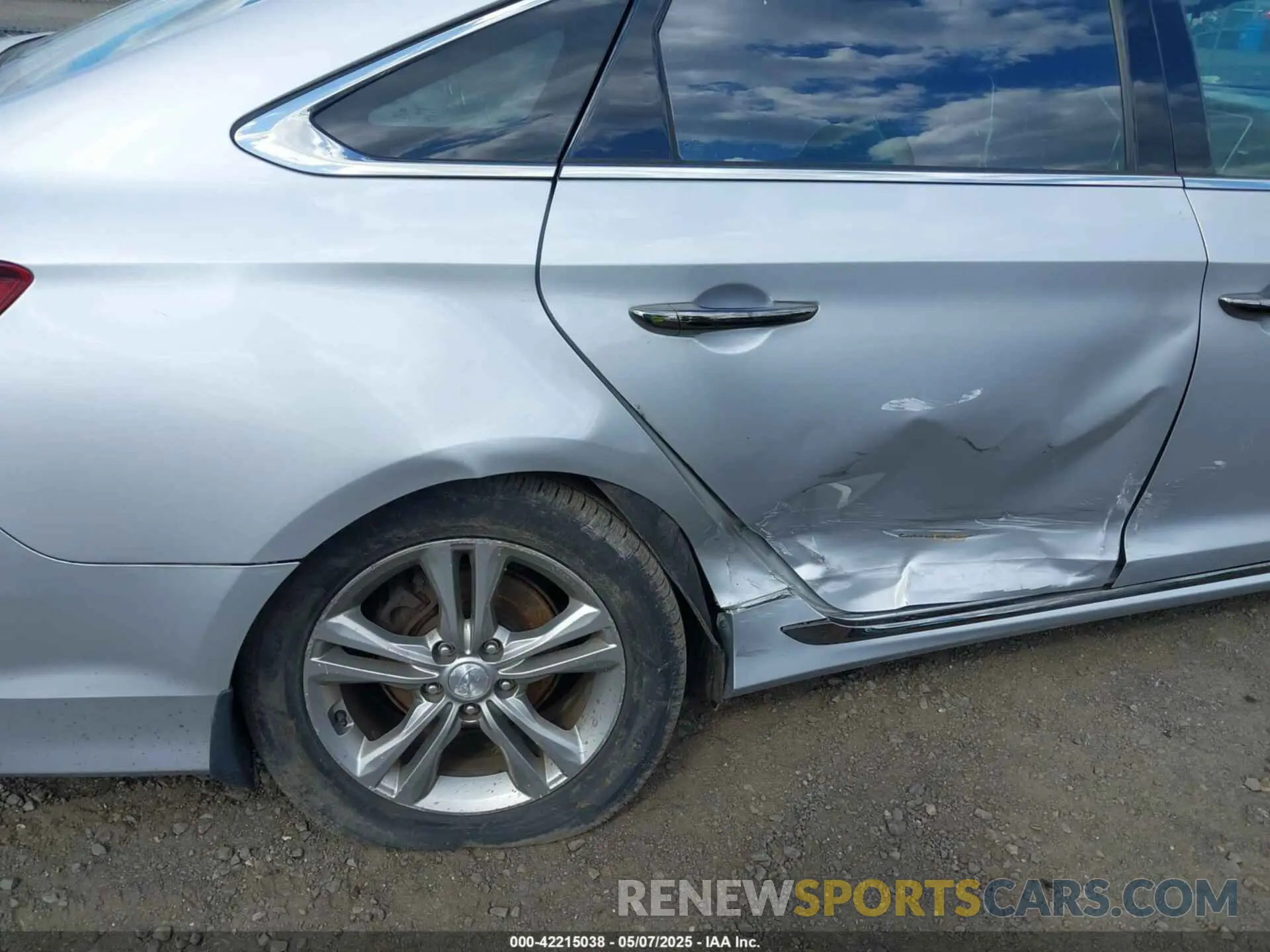 6 Фотография поврежденного автомобиля 5NPE34AFXKH740037 HYUNDAI SONATA 2019