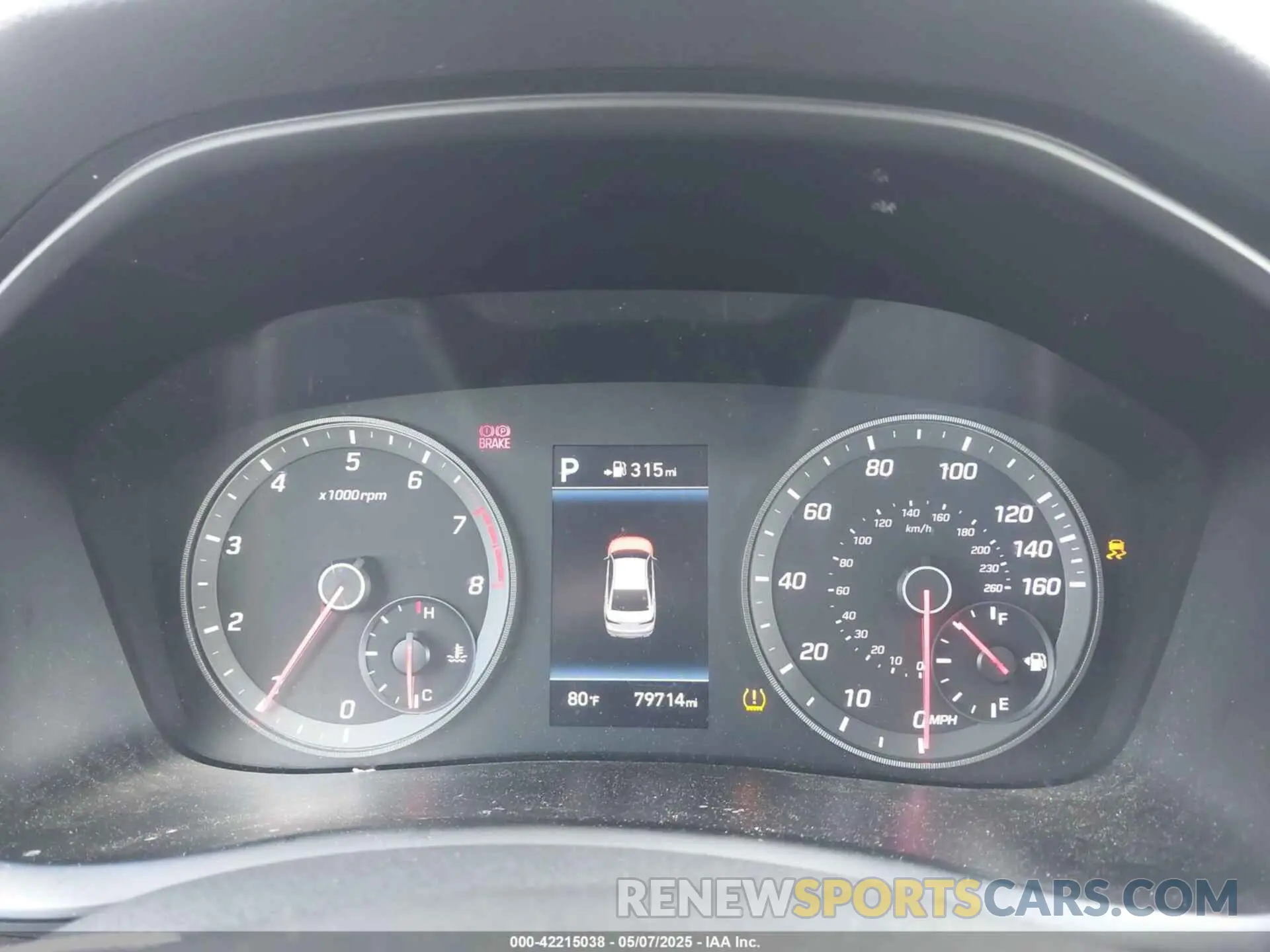 7 Фотография поврежденного автомобиля 5NPE34AFXKH740037 HYUNDAI SONATA 2019