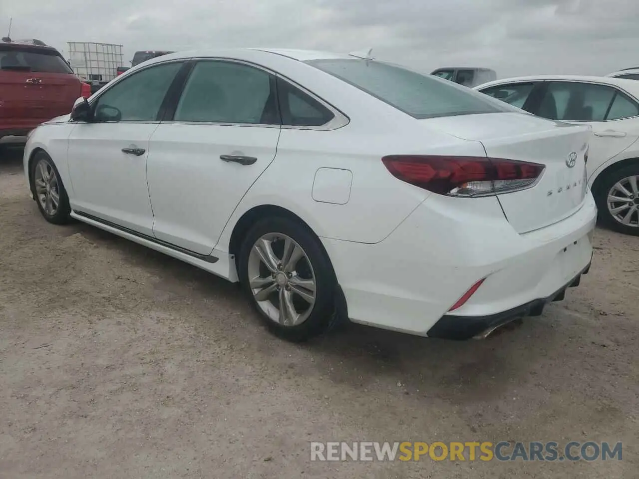 2 Photograph of a damaged car 5NPE34AFXKH766377 HYUNDAI SONATA 2019