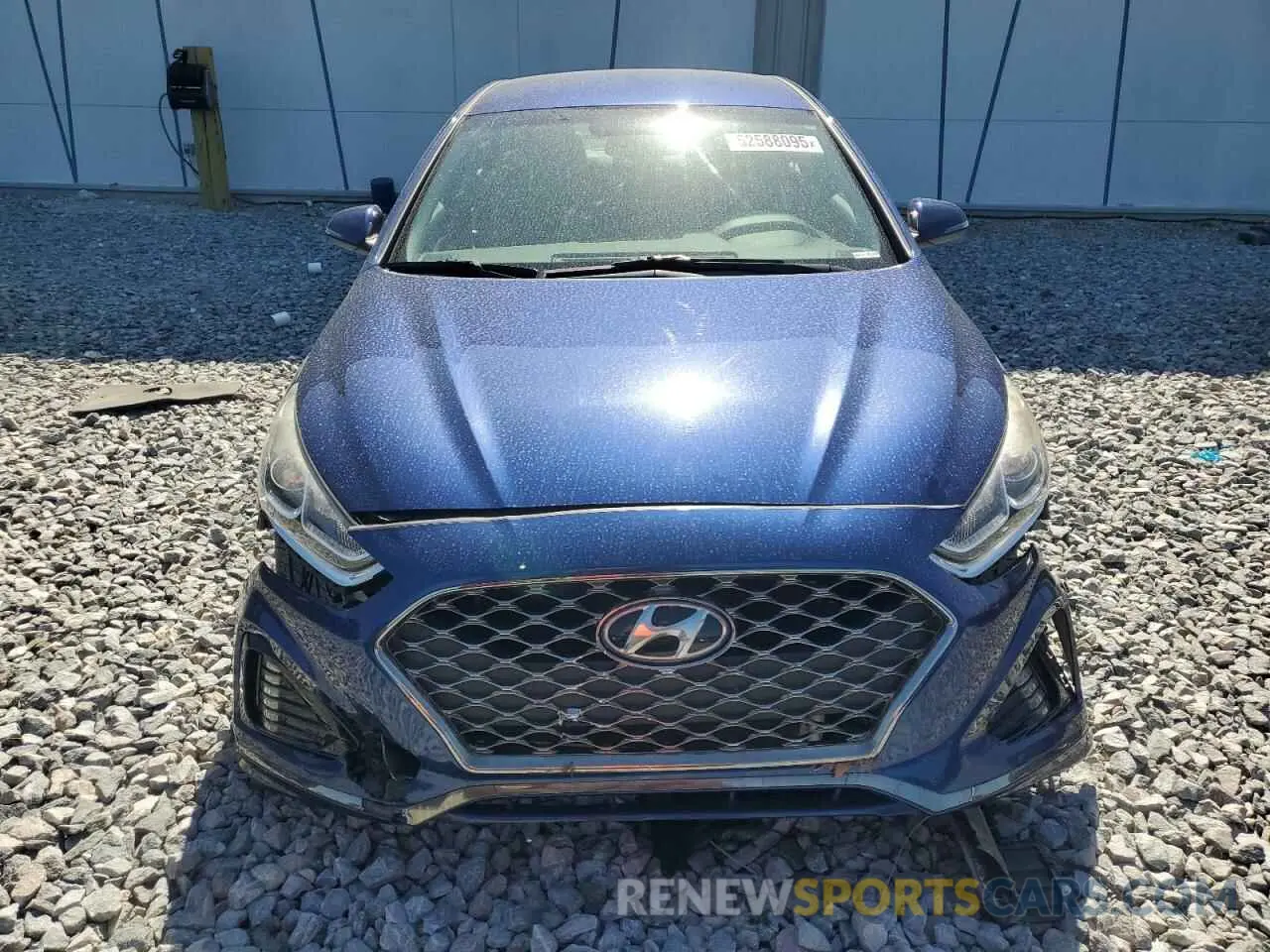 5 Photograph of a damaged car 5NPE34AFXKH766492 HYUNDAI SONATA 2019