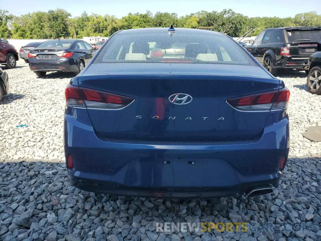 6 Photograph of a damaged car 5NPE34AFXKH766492 HYUNDAI SONATA 2019