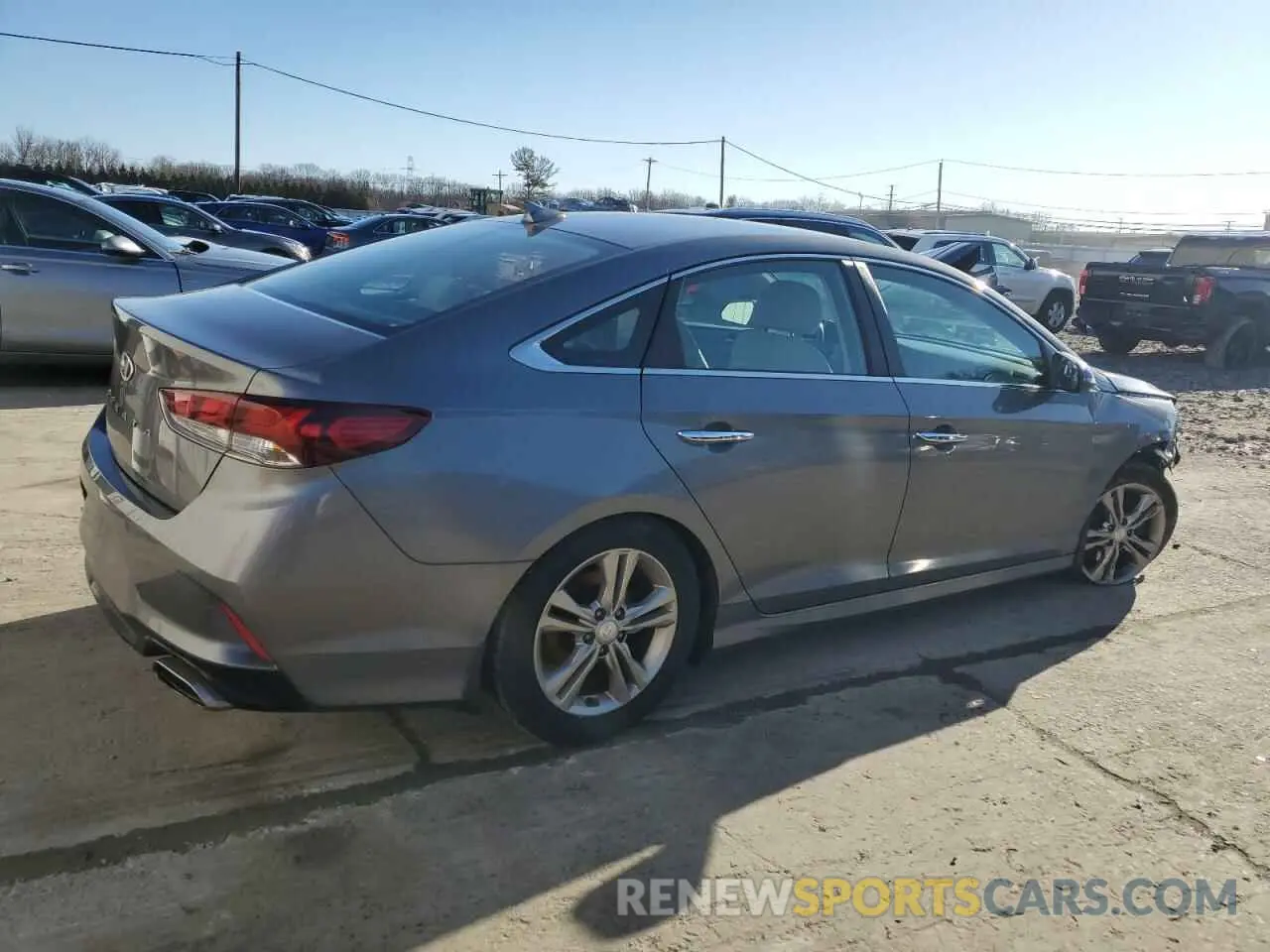 3 Photograph of a damaged car 5NPE34AFXKH797046 HYUNDAI SONATA 2019