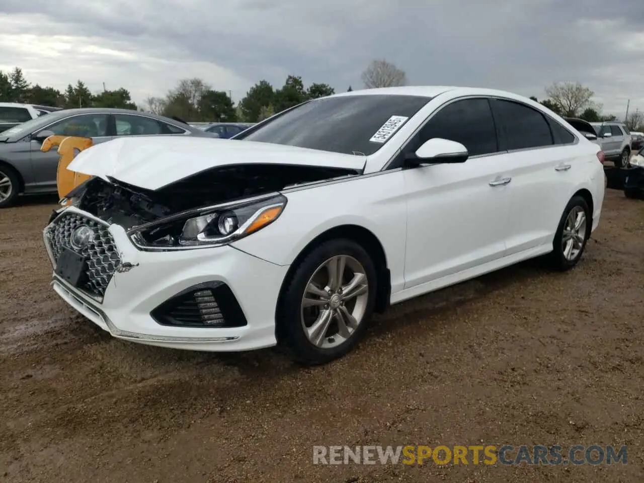 1 Фотография поврежденного автомобиля 5NPE34AFXKH807395 HYUNDAI SONATA 2019