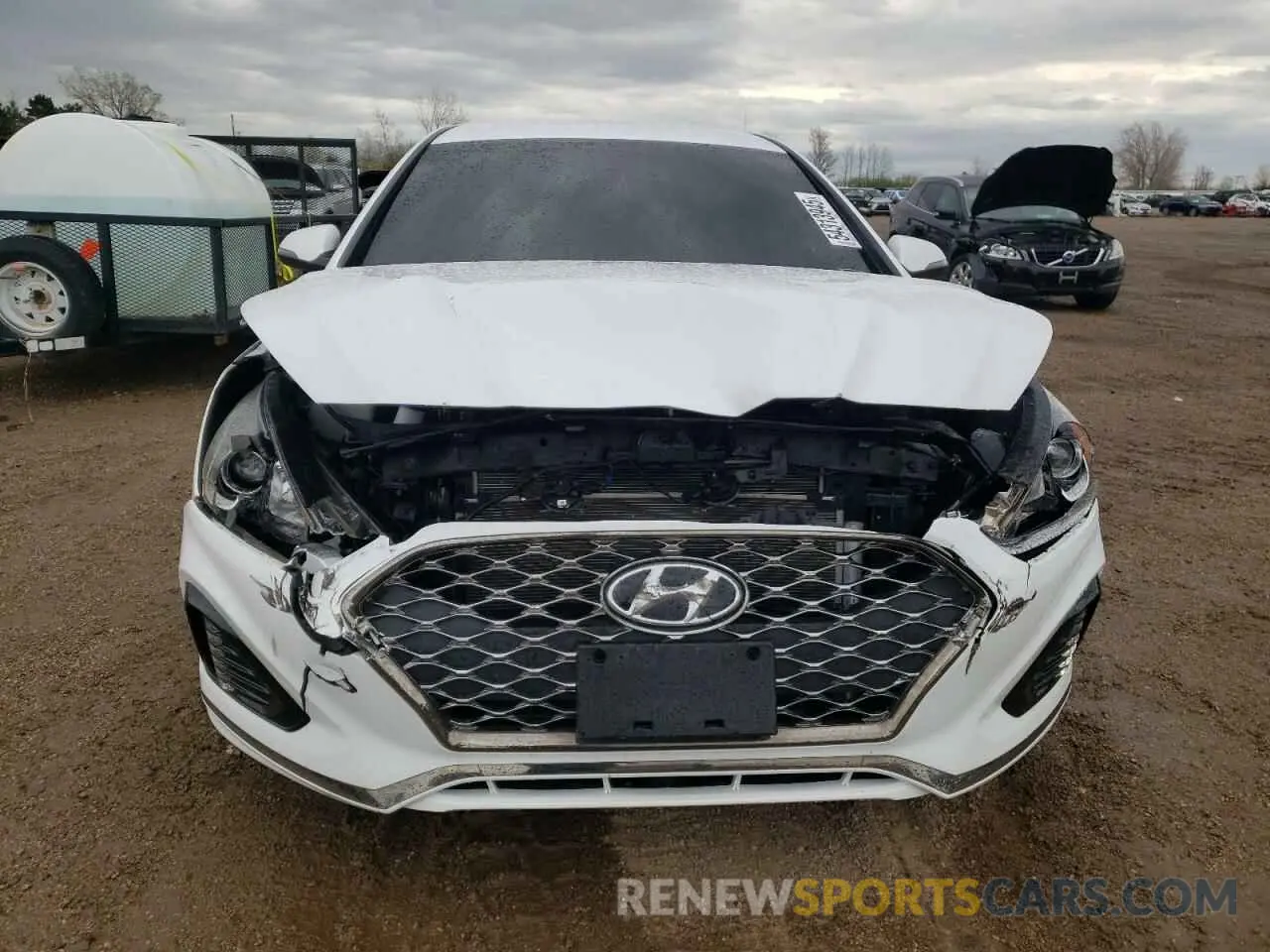 5 Фотография поврежденного автомобиля 5NPE34AFXKH807395 HYUNDAI SONATA 2019
