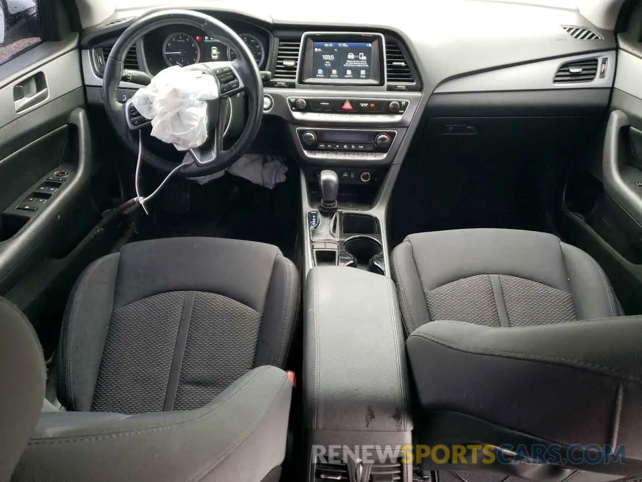 8 Фотография поврежденного автомобиля 5NPE34AFXKH807395 HYUNDAI SONATA 2019