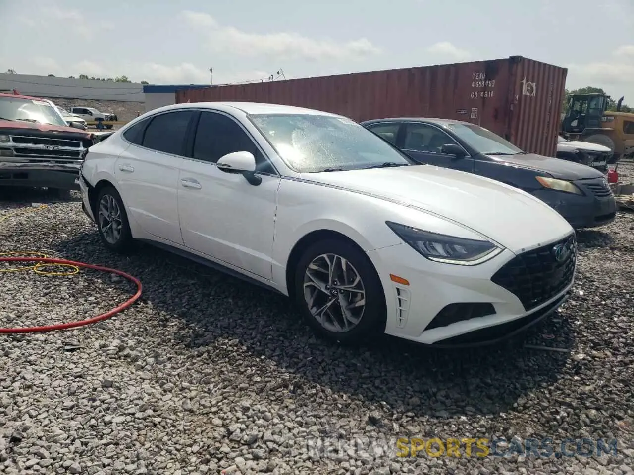 4 Фотография поврежденного автомобиля 5NPEF4JA1LH034085 HYUNDAI SONATA 2020