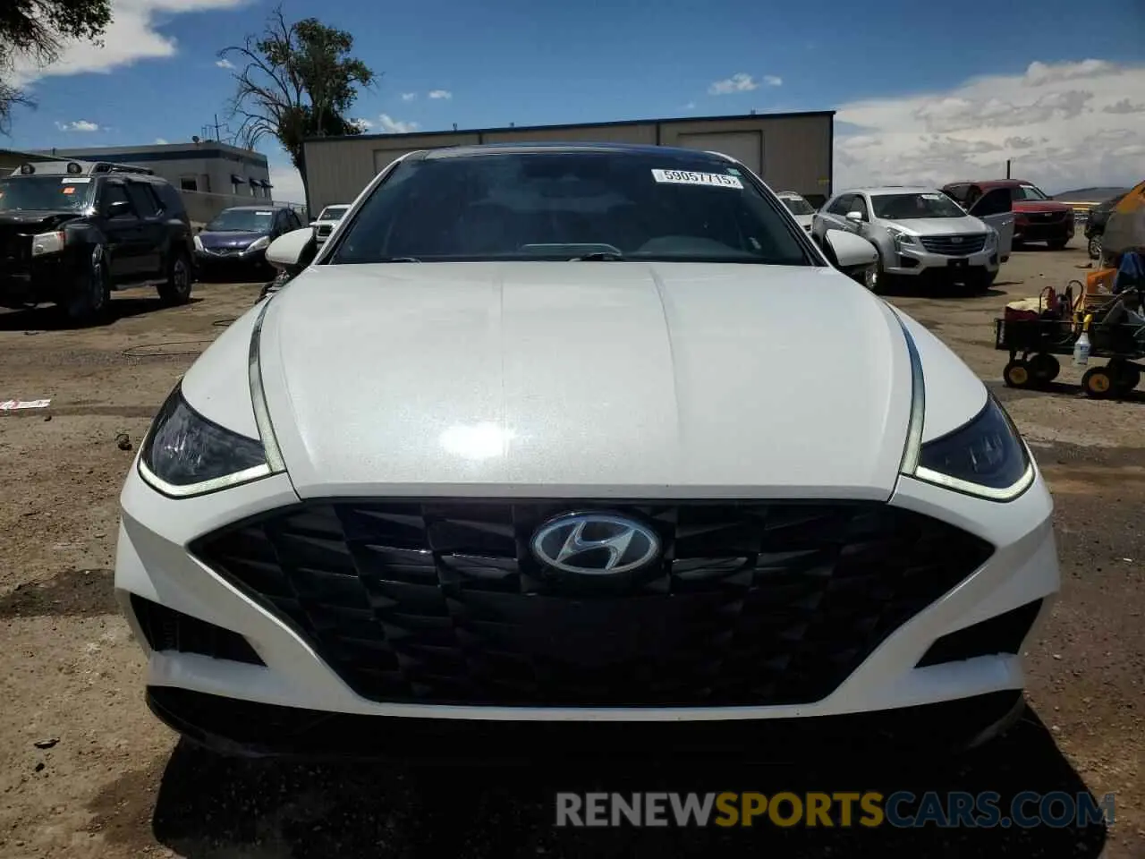 5 Фотография поврежденного автомобиля 5NPEF4JA2LH043040 HYUNDAI SONATA 2020