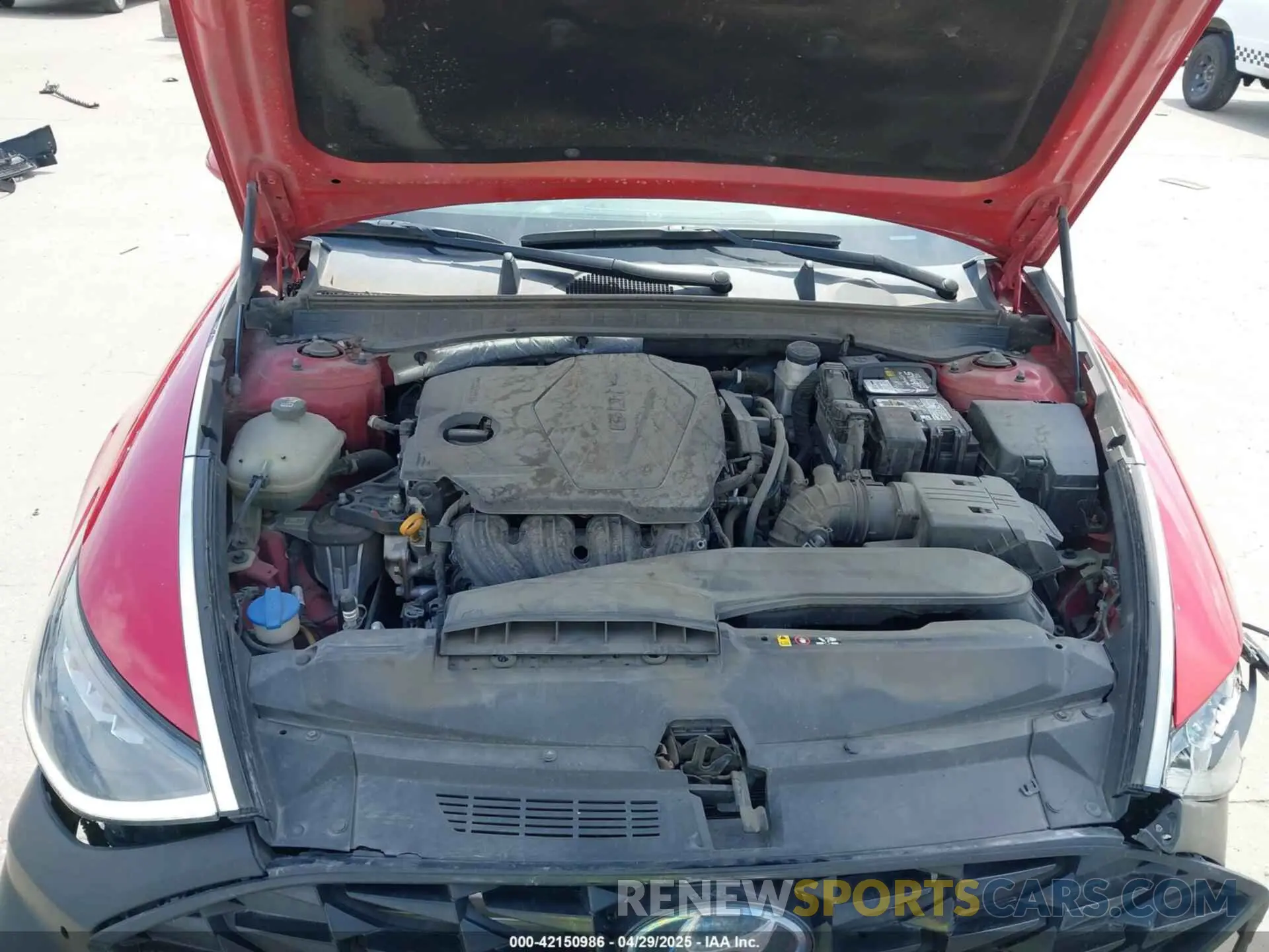 10 Фотография поврежденного автомобиля 5NPEF4JA3LH058839 HYUNDAI SONATA 2020