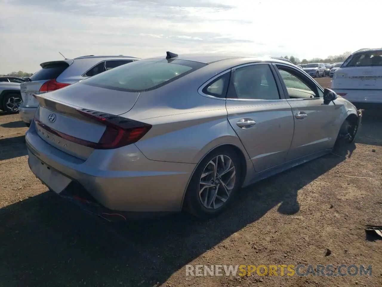 3 Фотография поврежденного автомобиля 5NPEF4JA3LH060610 HYUNDAI SONATA 2020
