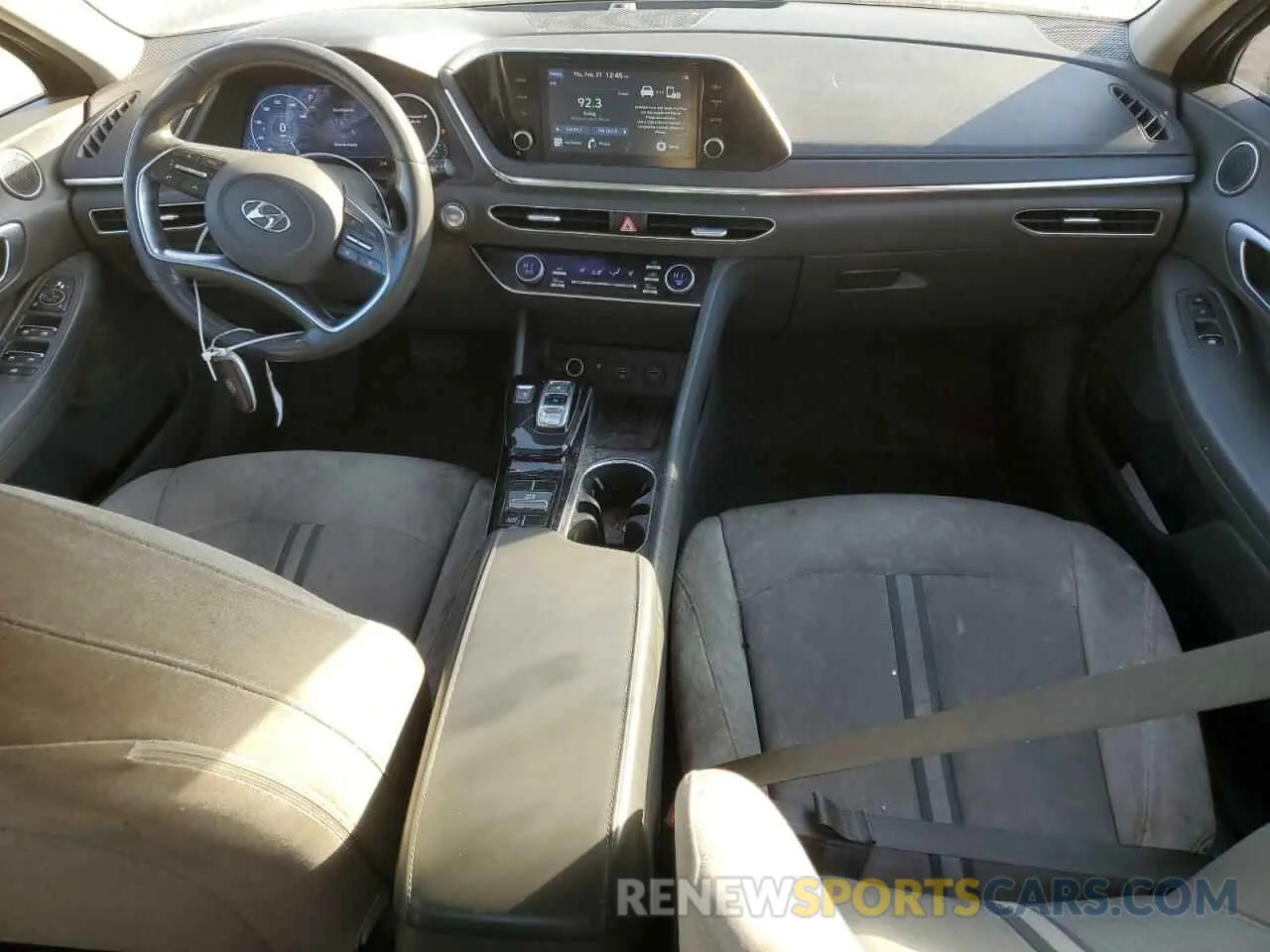 8 Фотография поврежденного автомобиля 5NPEF4JA5LH053951 HYUNDAI SONATA 2020