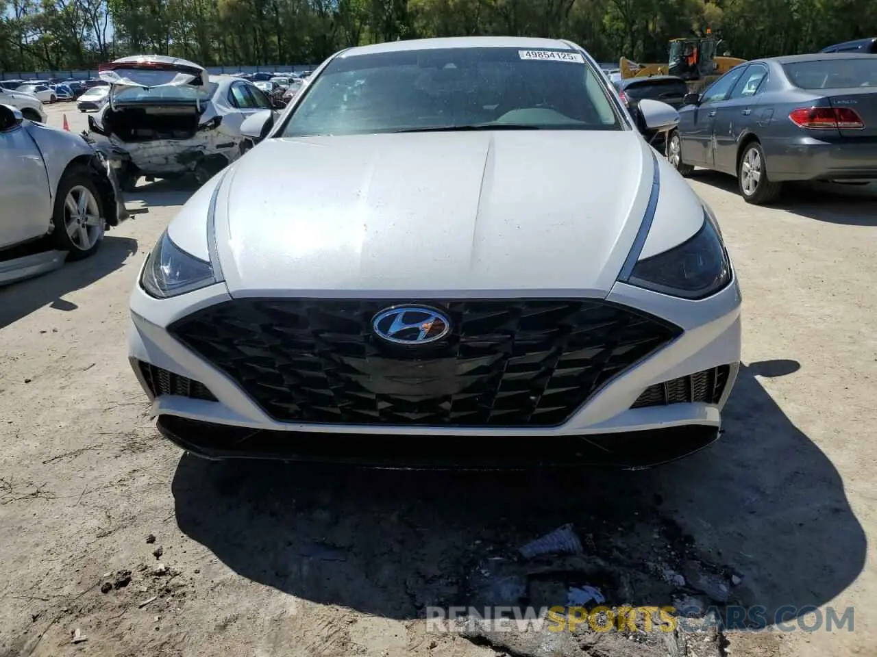 5 Фотография поврежденного автомобиля 5NPEF4JA6LH021557 HYUNDAI SONATA 2020